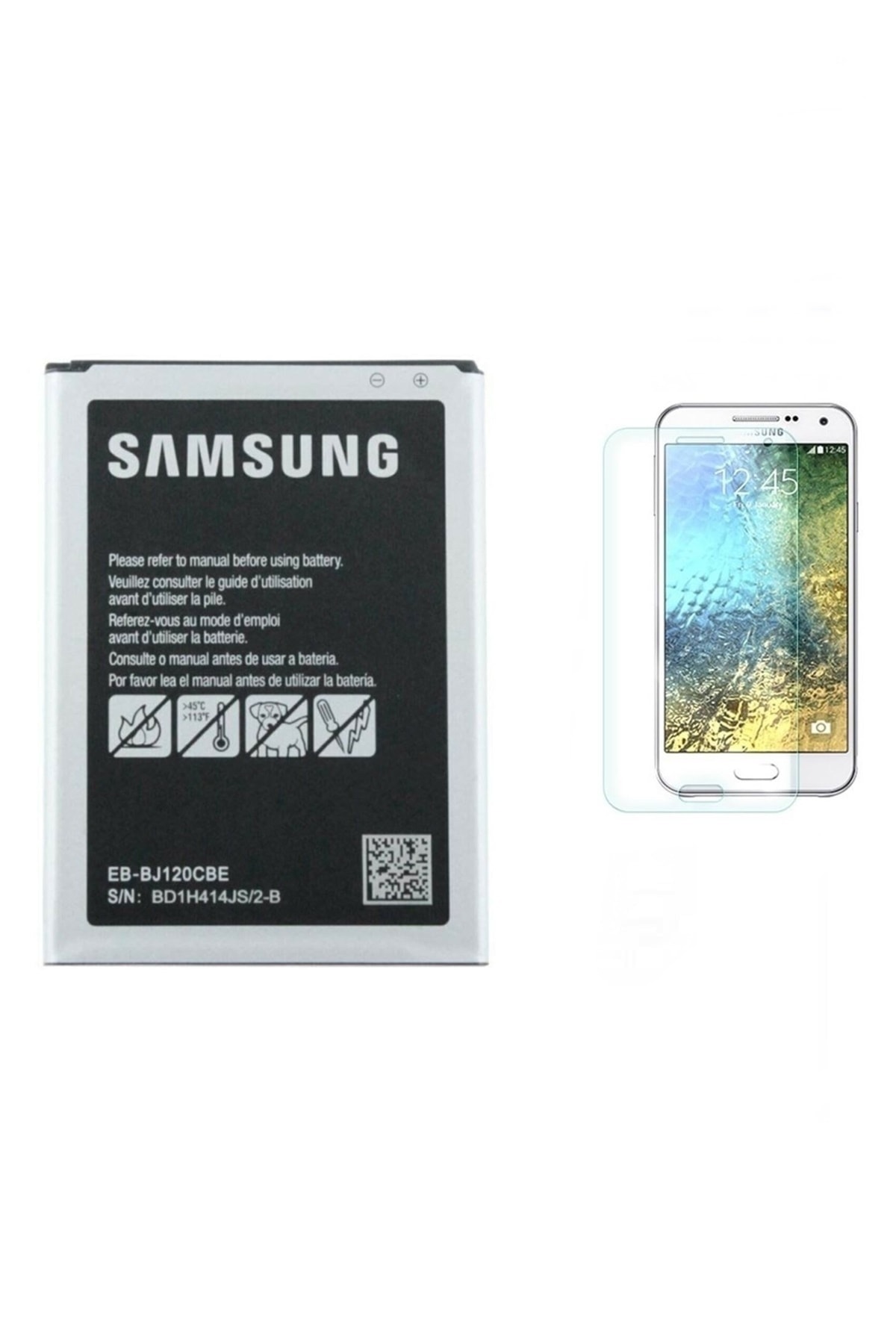 TURANTECH Tam Orjinal Samsung Galaxy J1 J1 2016 Sm-j120f Pil Batarya Yeni Tarihli Garantili Ürün