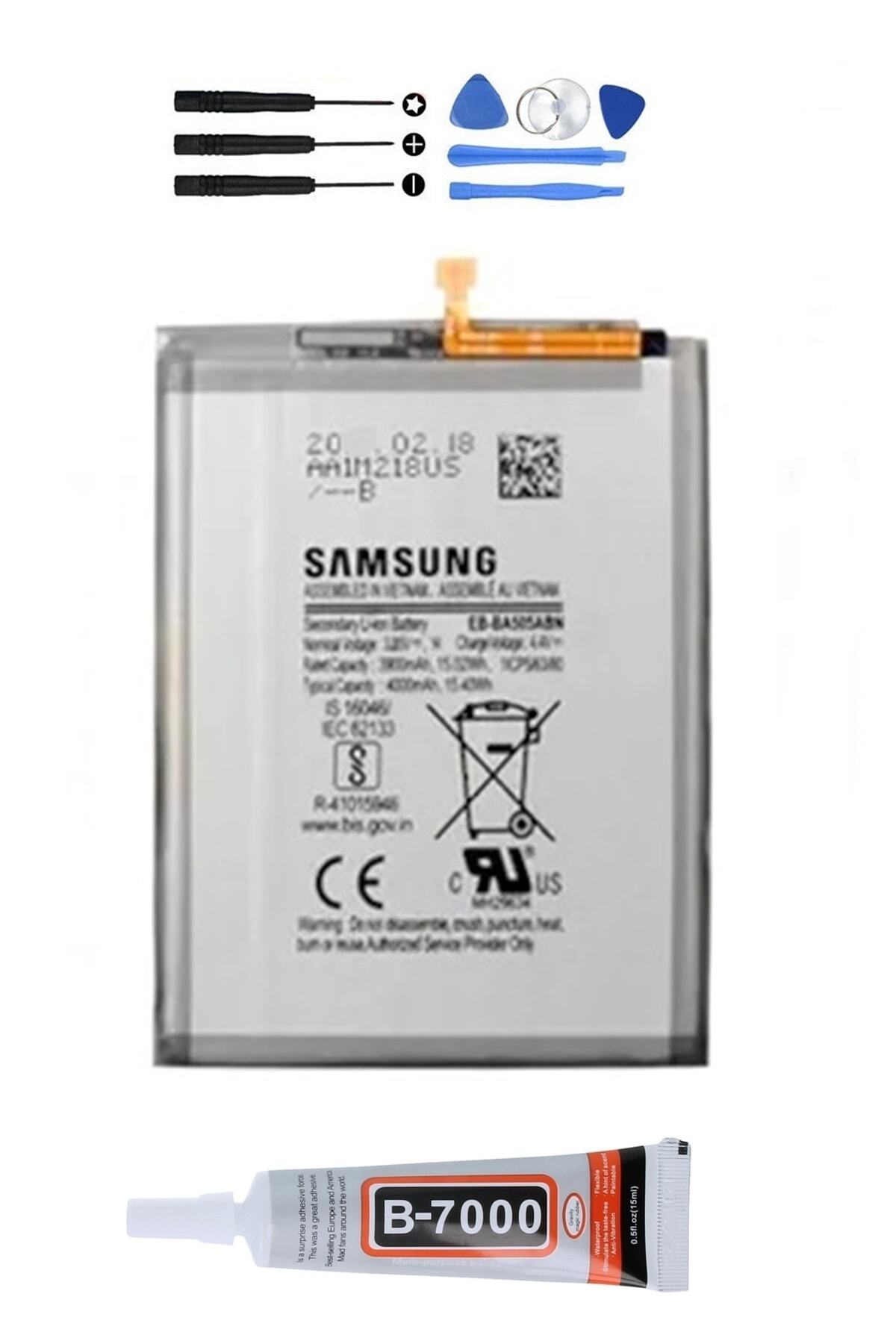 TURANTECH Tam Orjinal Samsung Galaxy A30 A305f Eb-ba505abu Pil Batarya Yeni Tarihli Garantili Ürün
