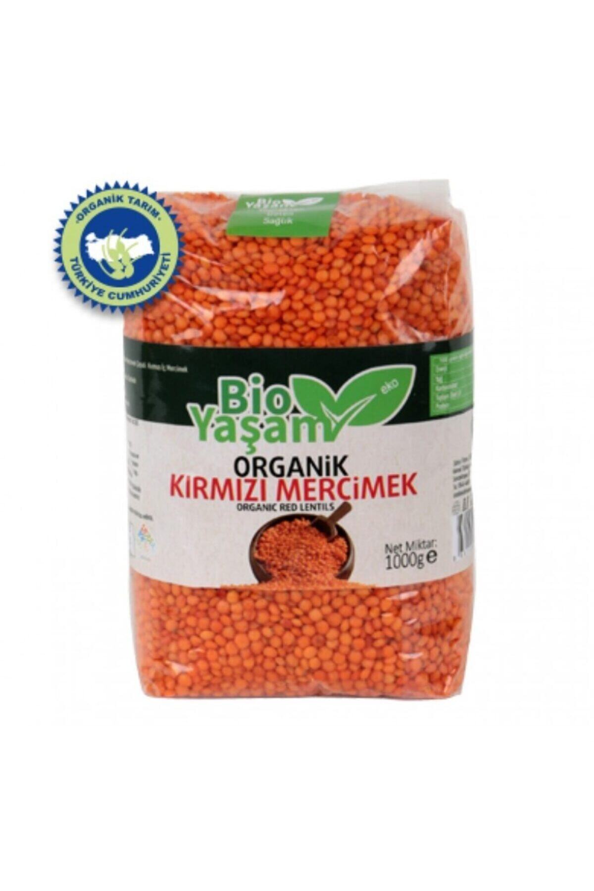 ekobioyasam Eko Bio Yaşam Organik Kırmızı Mercimek 1 Kg
