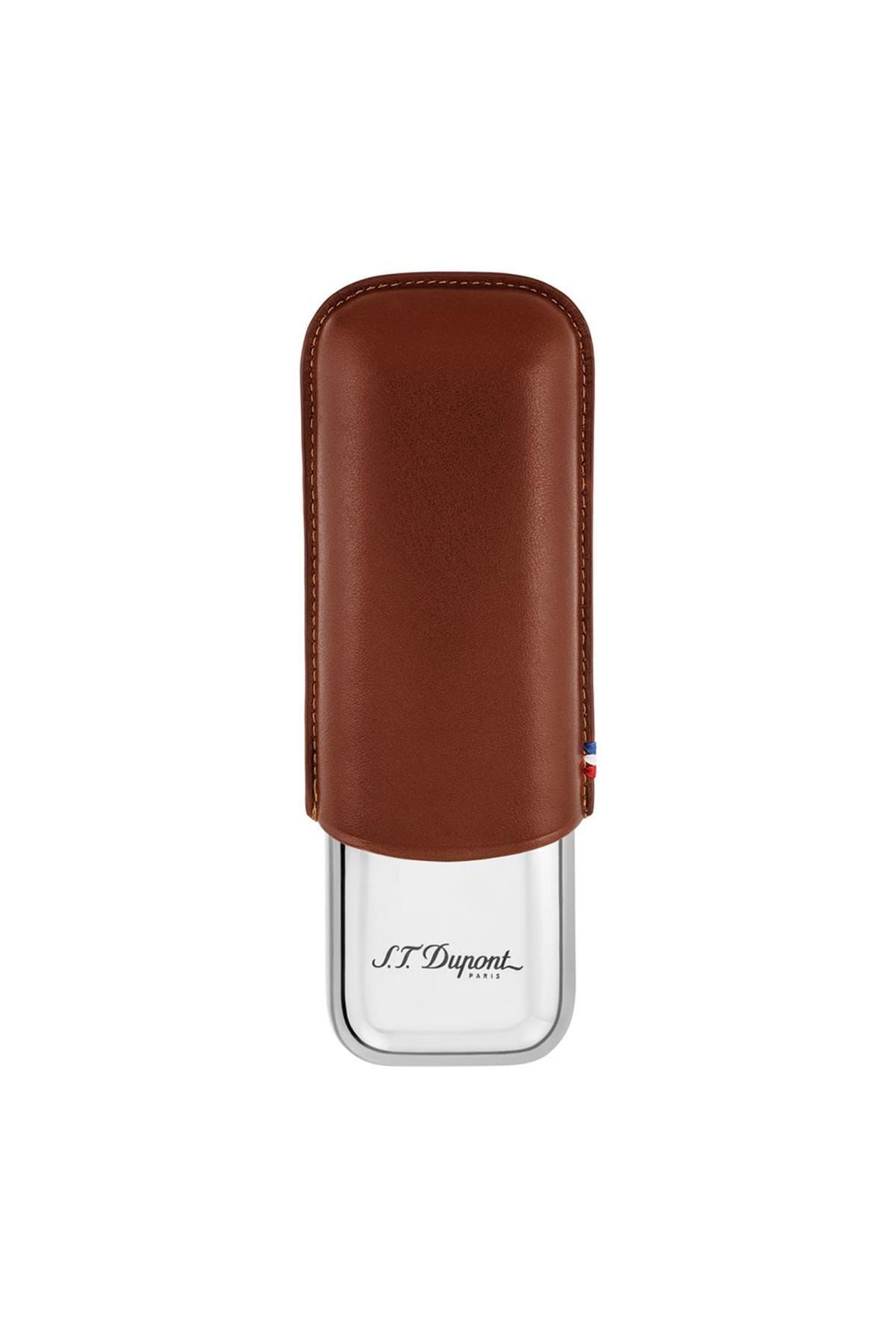 S.T. Dupont Kahverengi Deri Puro Kılıfı 183011