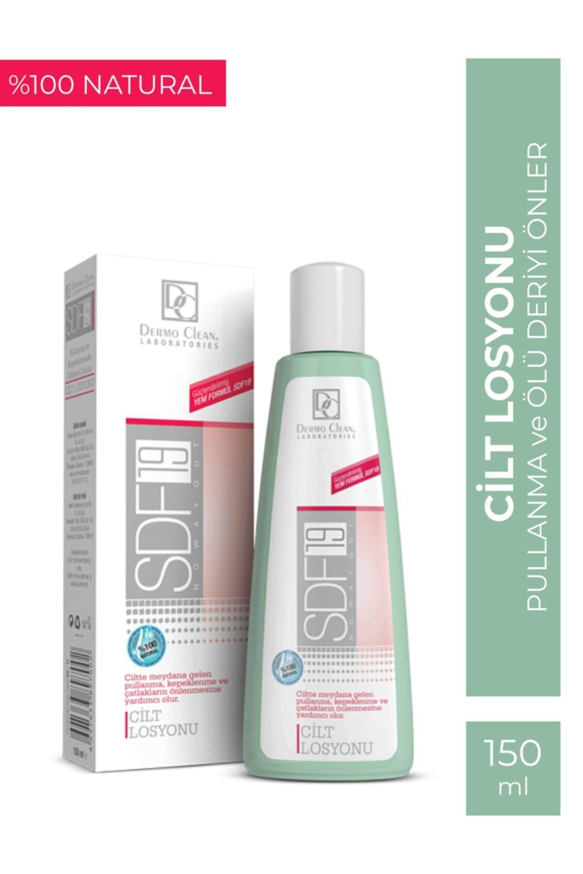 Dermo Clean Sdf19 Cilt Losyonu 150 ml 8697633897002