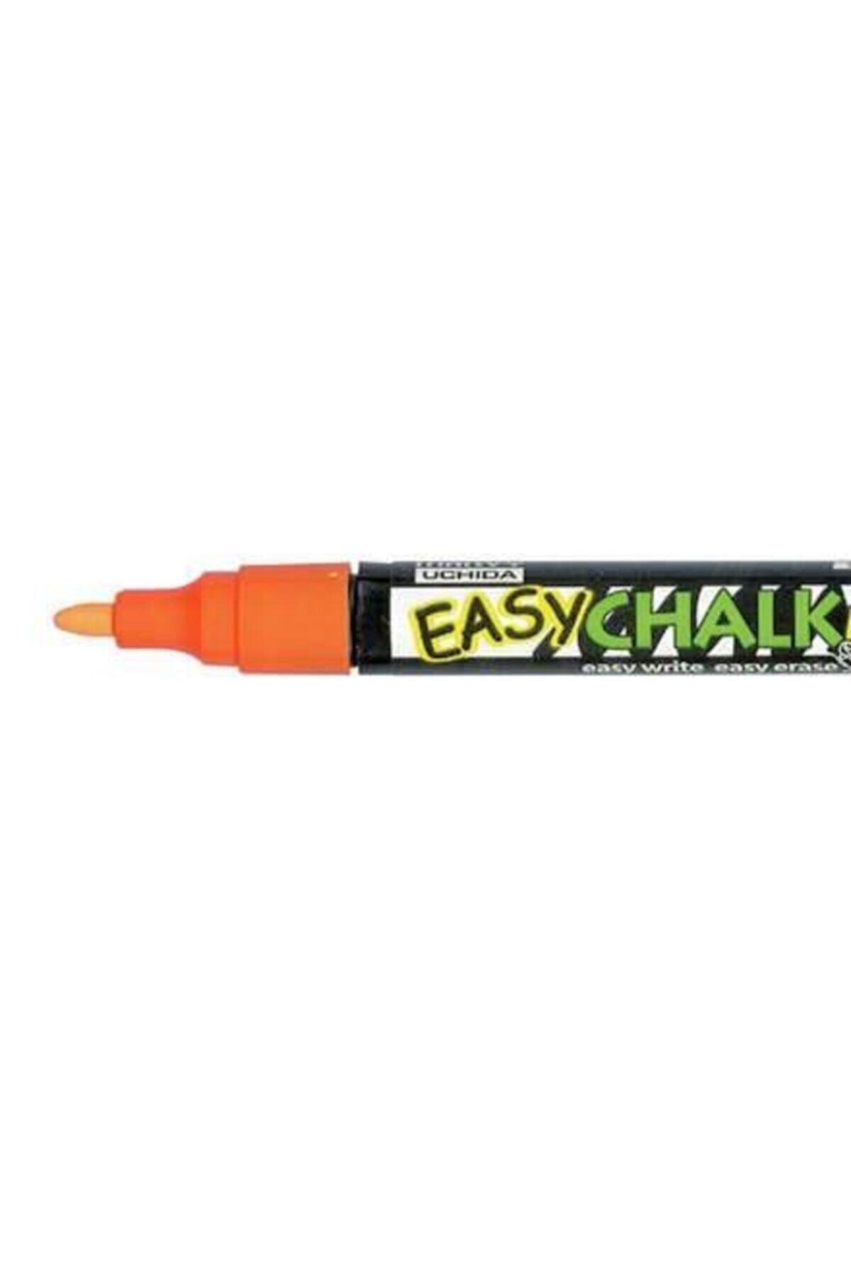 Marvy Fosforlu Turuncu Easy Chalk Marker Sıvı Tebeşir Kalemi