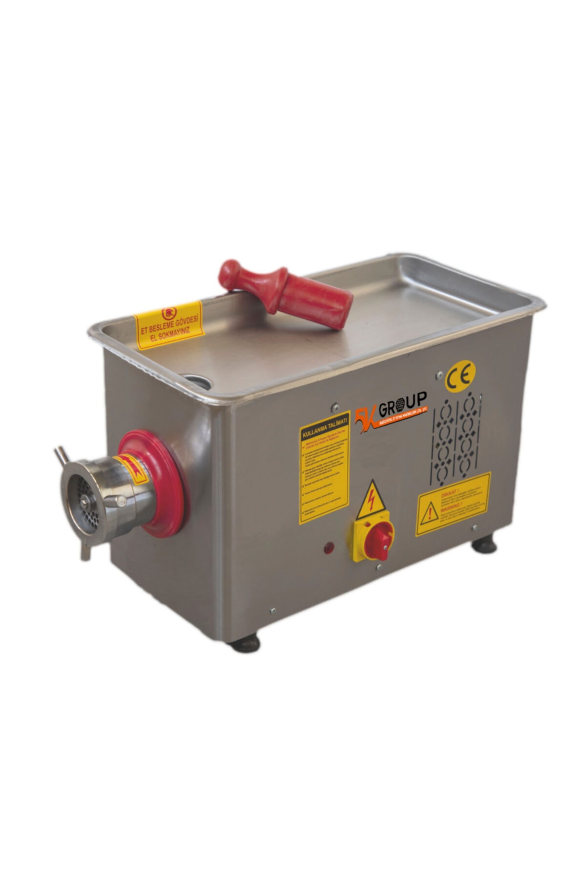 BESKA GROUP 12 No Et Ve Kıyma Makinesi (geri Çalışma Özellikli) 0,55 Kw Döküm Redüktör