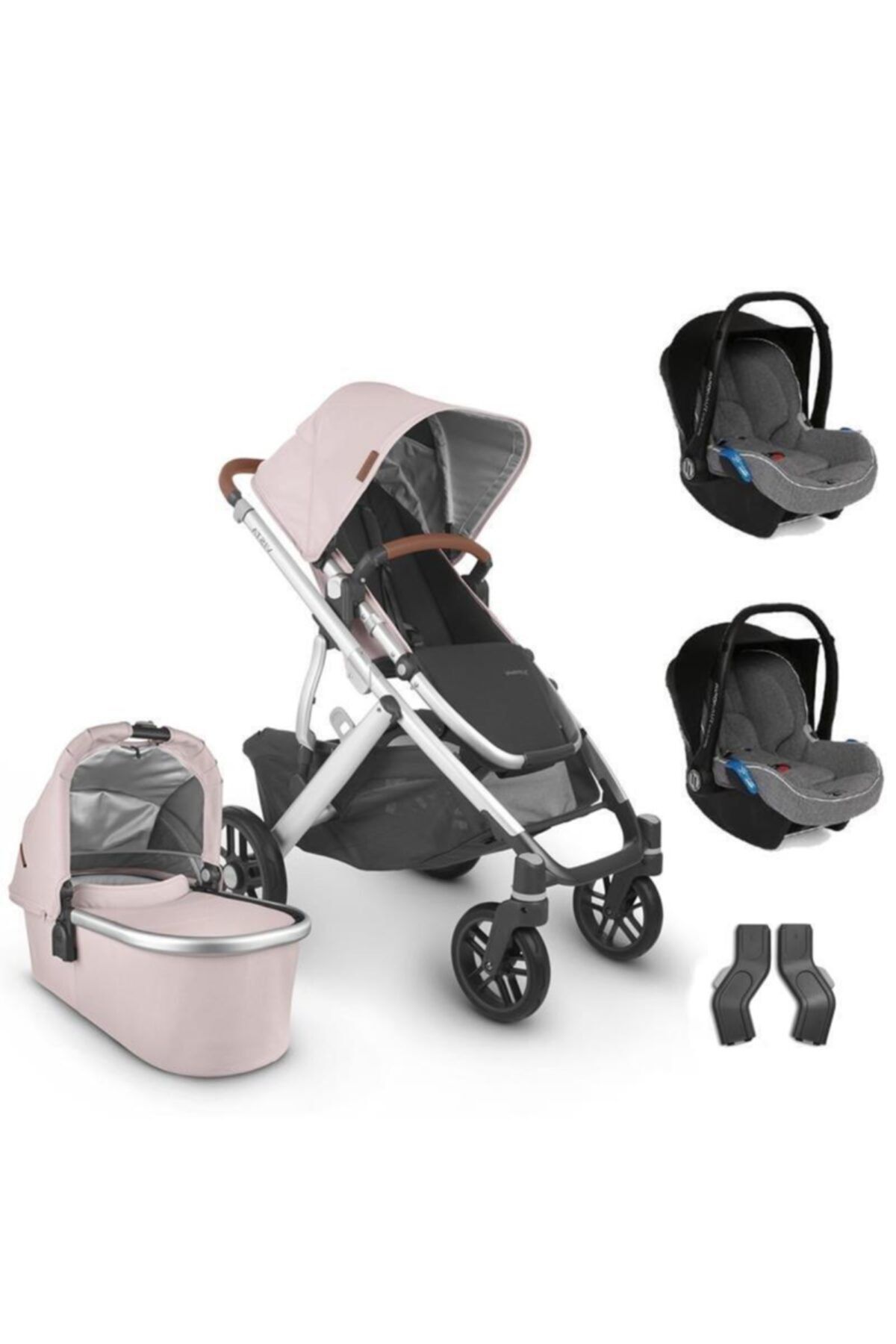 UPPABABY Vista V2 İkiz Travel Sistem Bebek Arabası Alice