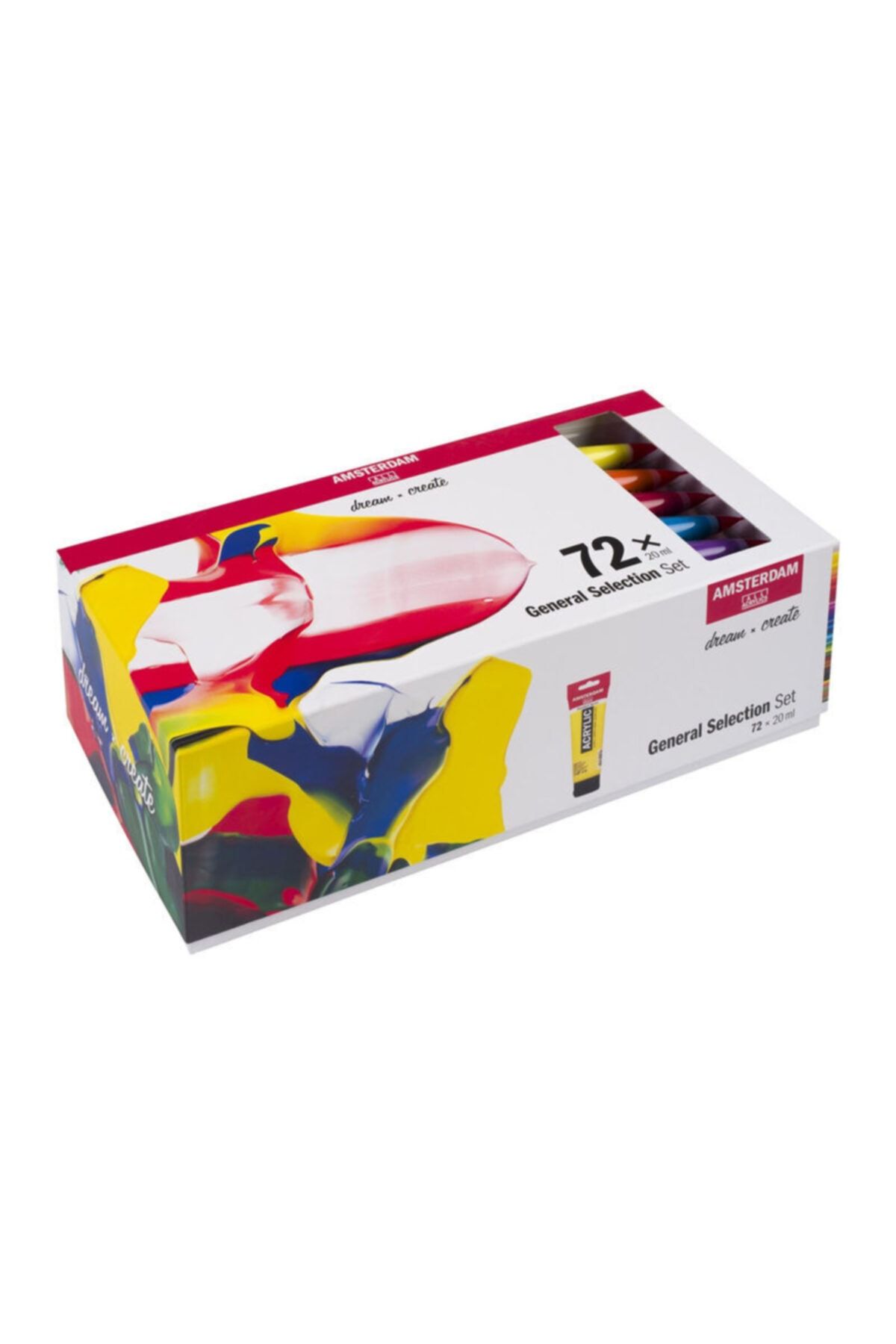 Talens Amsterdam Akrilik Boya 72 Renk X 20 Ml Set