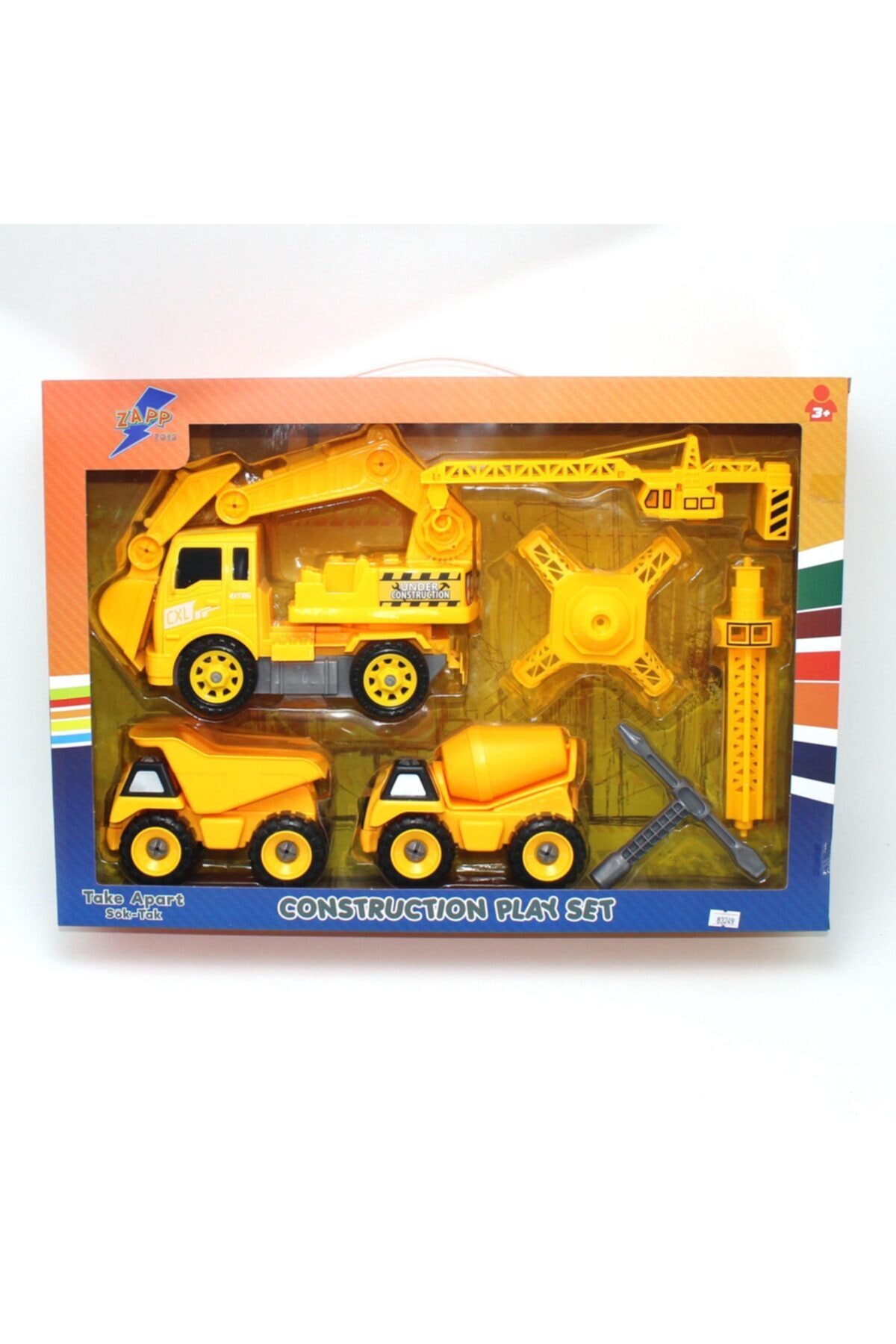 Sunman Oyuncak Sök Tak Inşaat Seti 1959