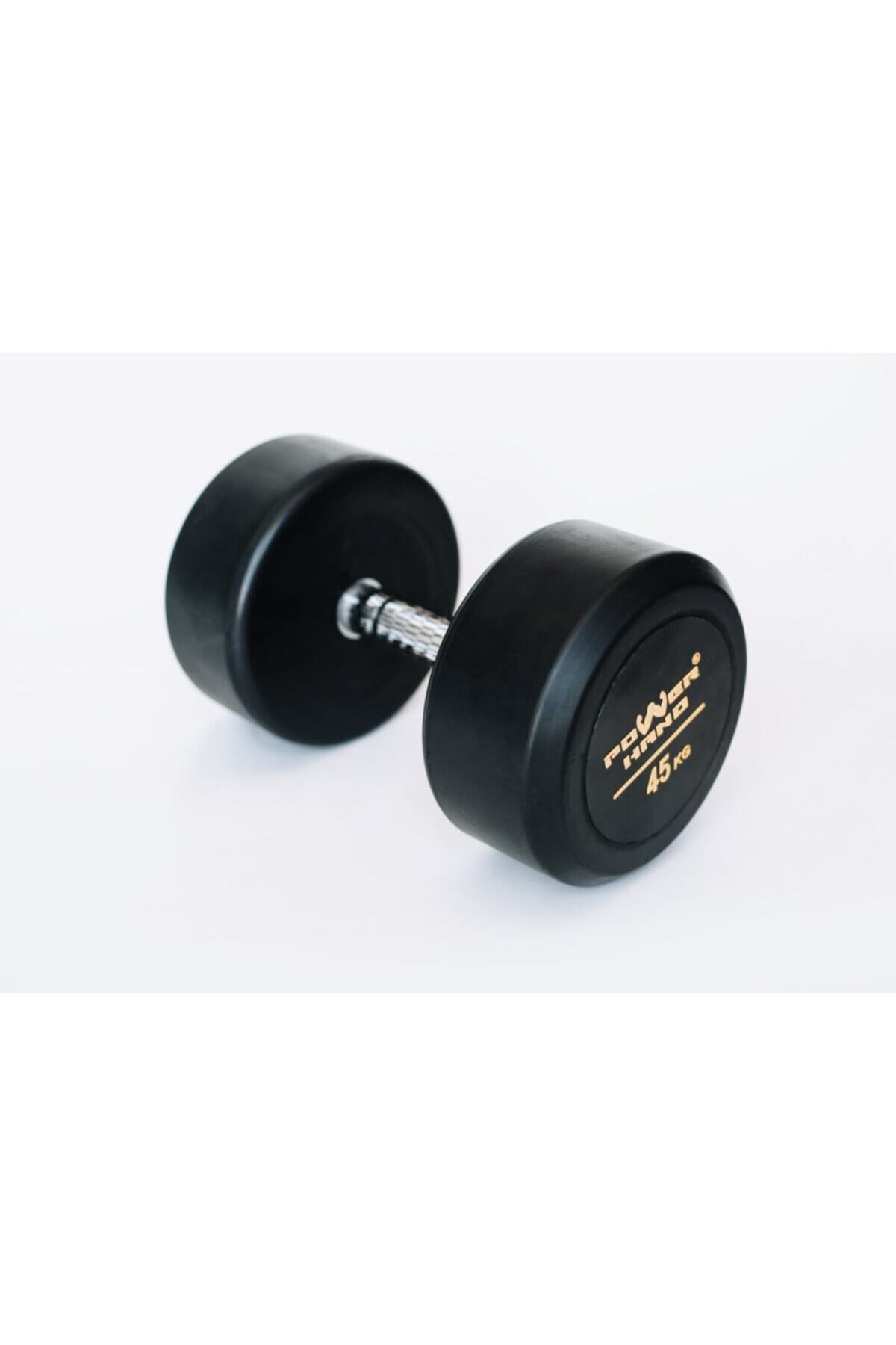 Powerhand 45 Kg Kauçuk Kaplı Profesyonel Dambıl