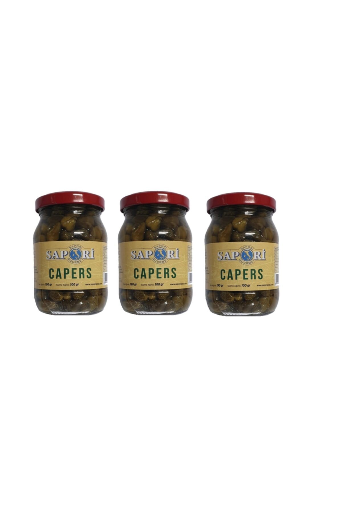 Sapori Kapari 190cc X 3 Adet