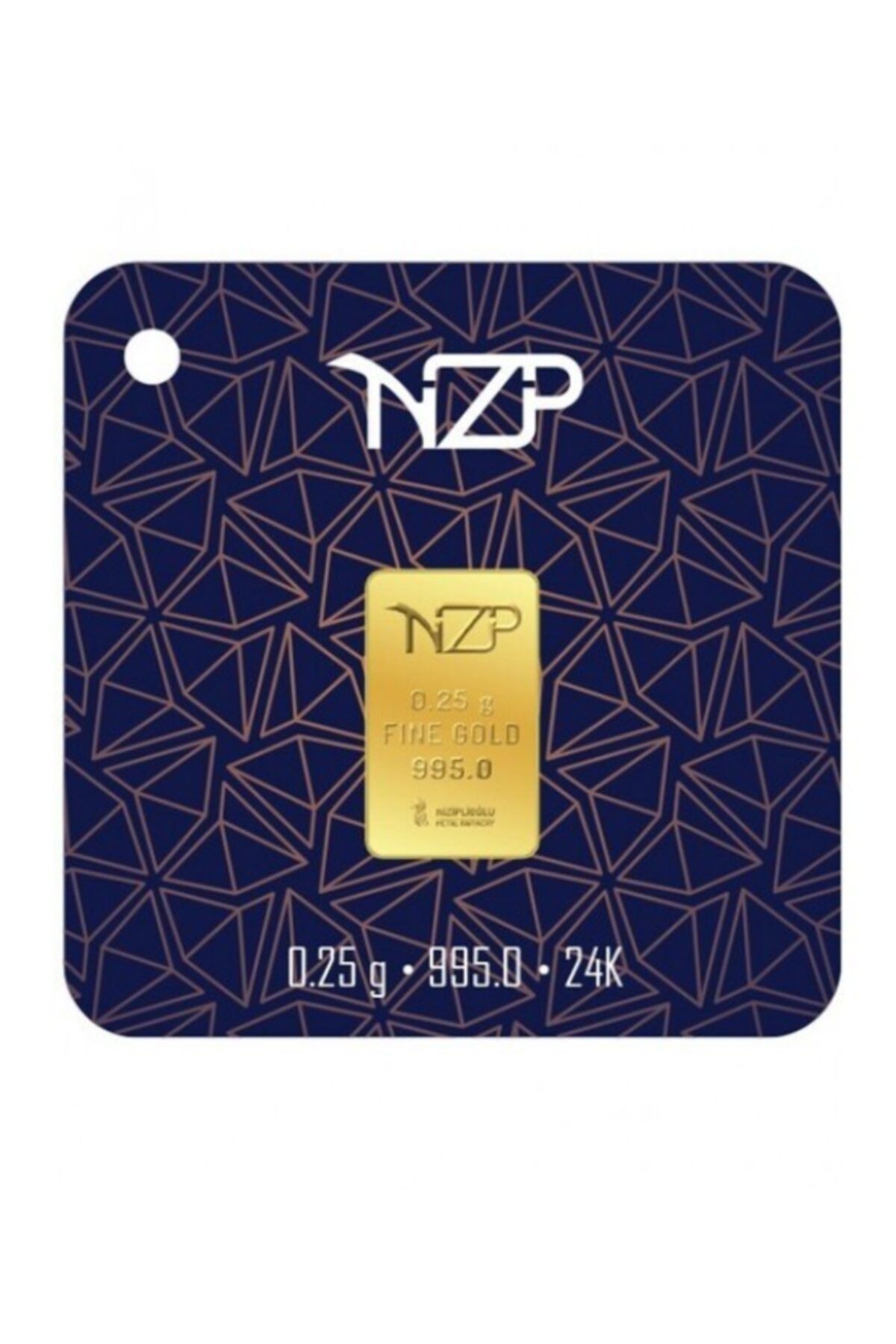 NZP Gold 0,25 Gram 24 Ayar Paketli Altın