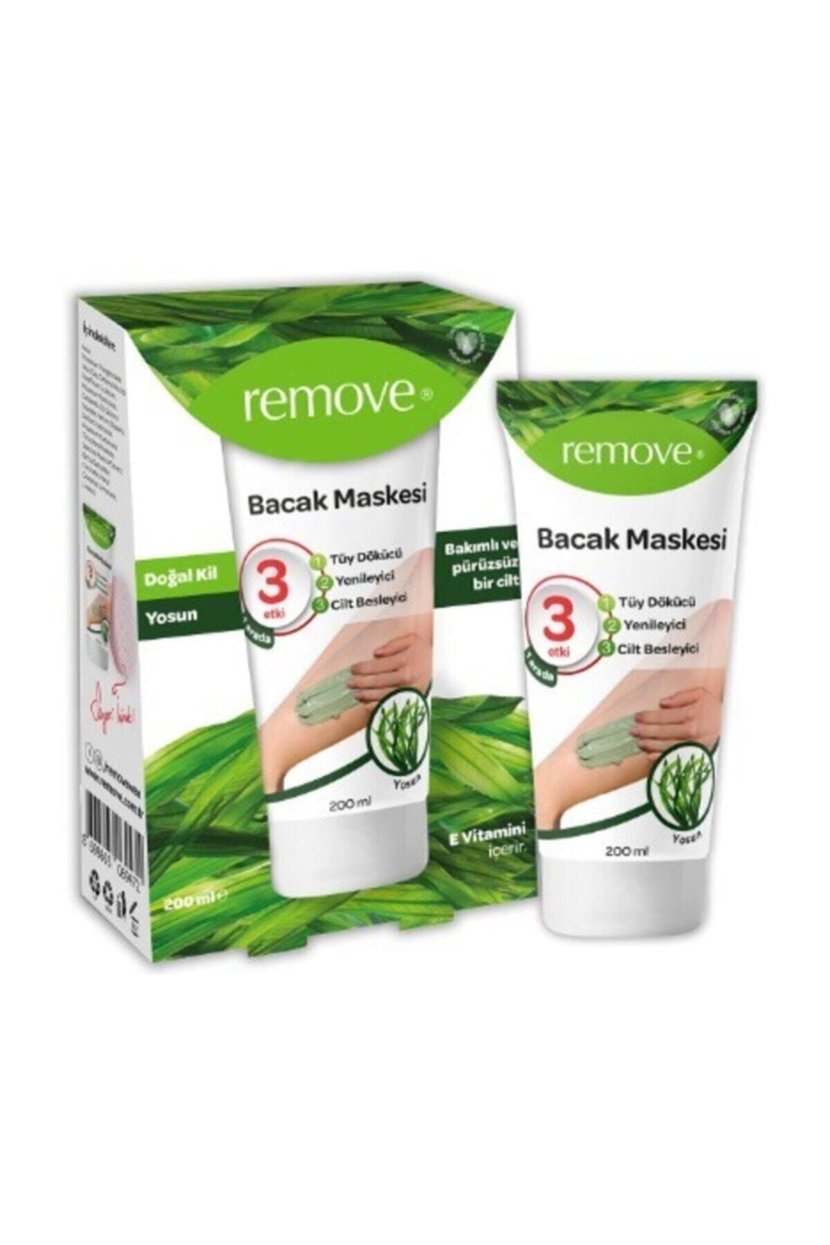 remove Tüy Dökücü Yosun Özlü Bacak Maskesi 200 ml