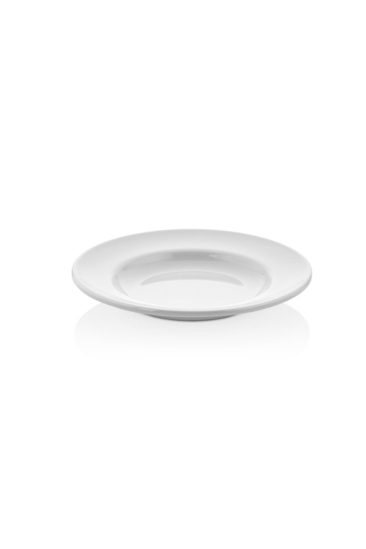 MorzaYolu Melamin X6 Adet Çukur Tabak 21cm Beyaz (çap:21cm Yuk:3.5cm 105gr)