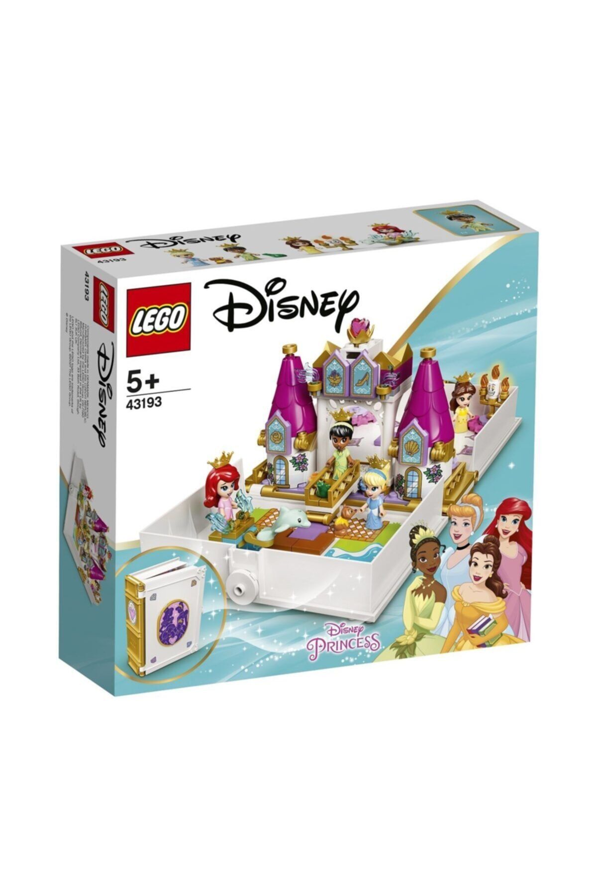 LEGO Disney Ariel, Belle, Sindirella Ve Tiana'nın Hikaye Kitabı Maceraları