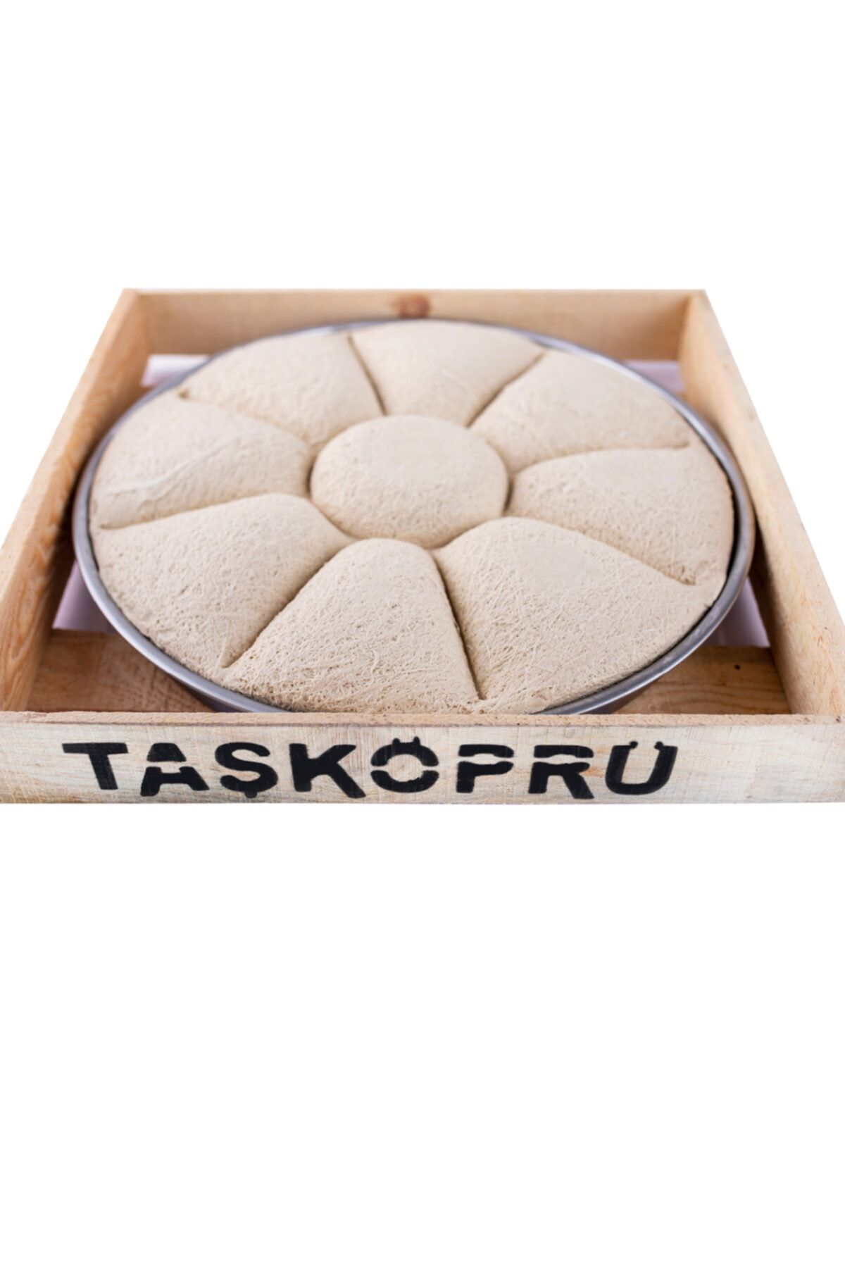 TARİHİ TAŞ KÖPRÜ HELVACISI 4750 gr Osmanlı Kürek Tepsi Sade Helva