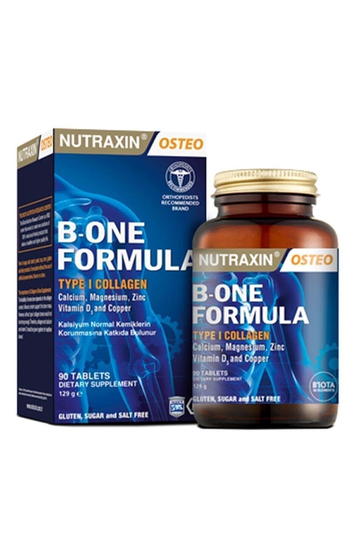Nutraxin B-one Formula 90 Tablet 2 Kutu