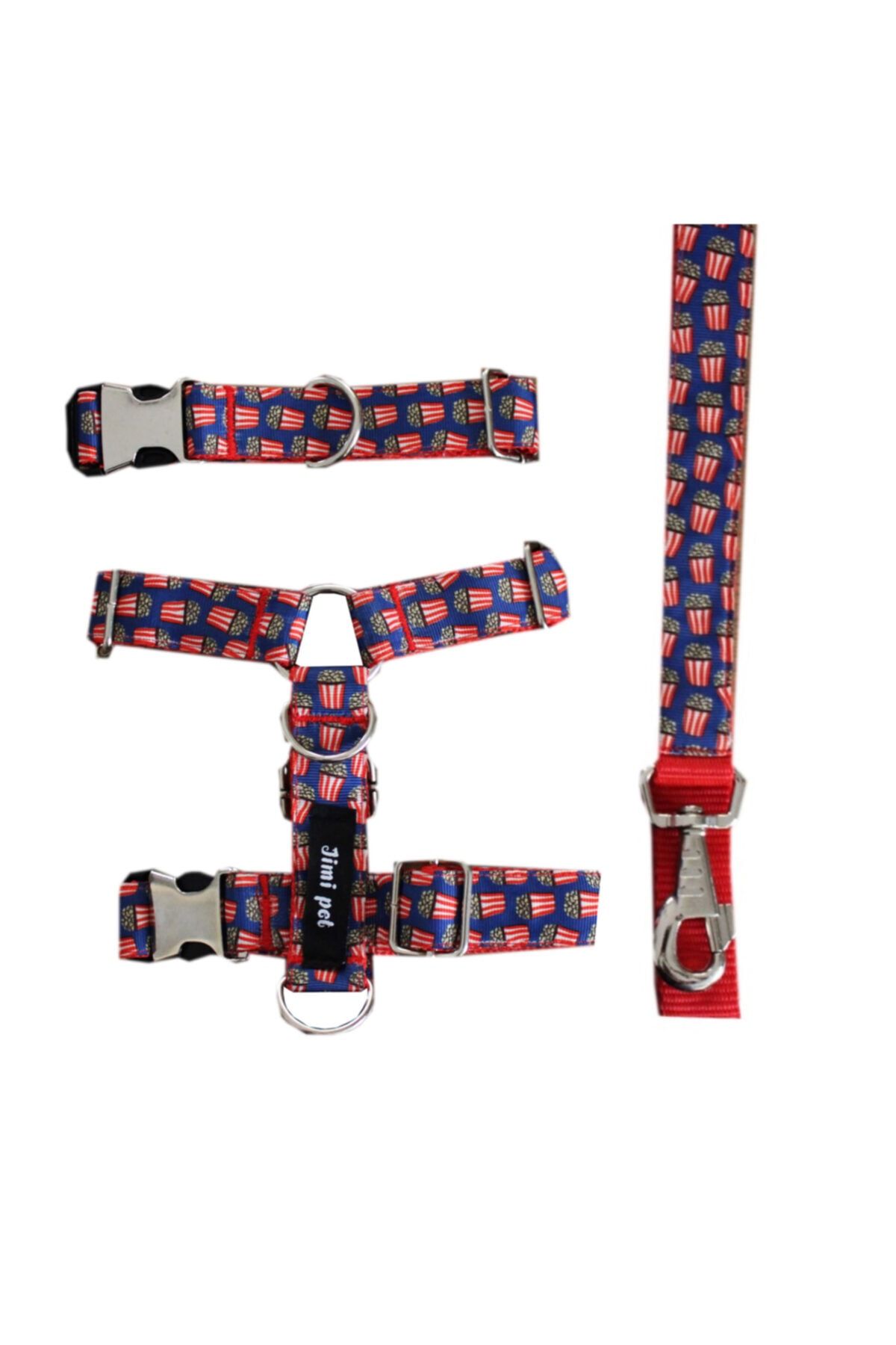 Jimi pet Tasma Seti Large Beden Popcorn Model