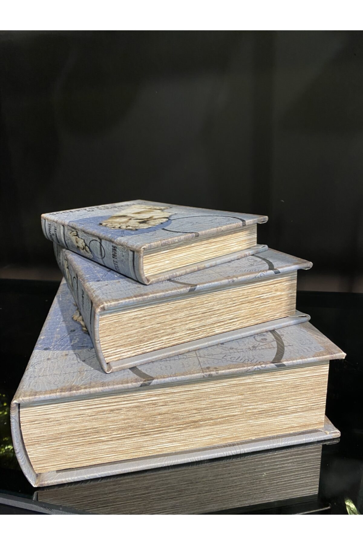 Önder Concept Mdf Sculpture & Geometry Kitap Kutusu Büyük