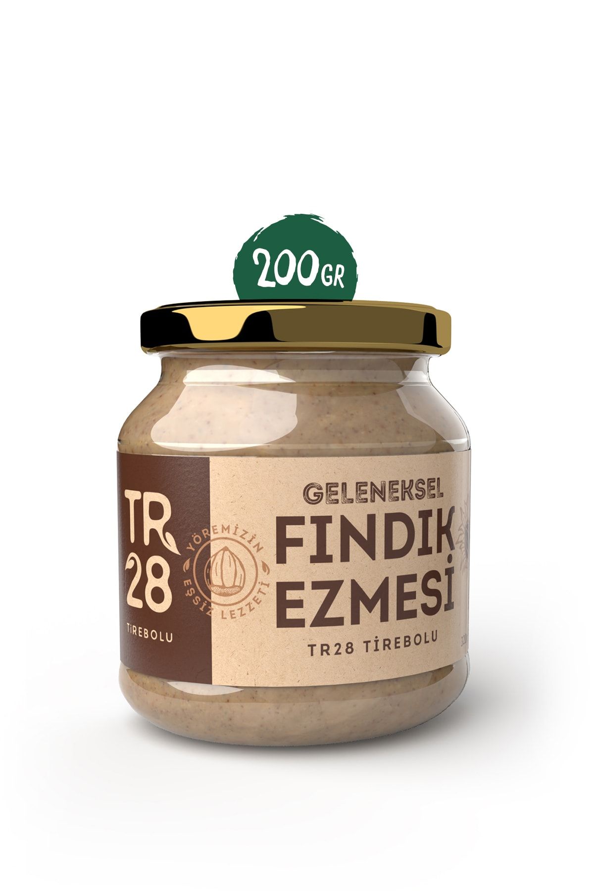 TR 28 Fındık Ezmesi - Geleneksel (200 Gr)