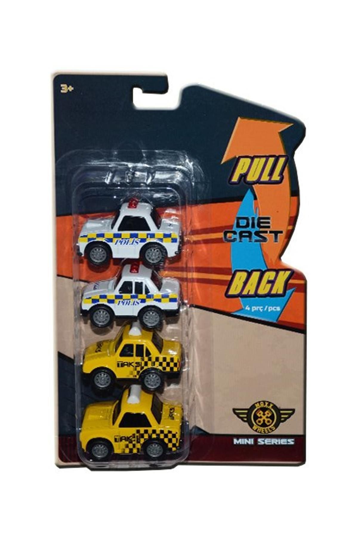 Sunman Marka 001607 Sun-wky-dc.araba Mini Polis/taksi Pb.6.4lü Meslek Setleri