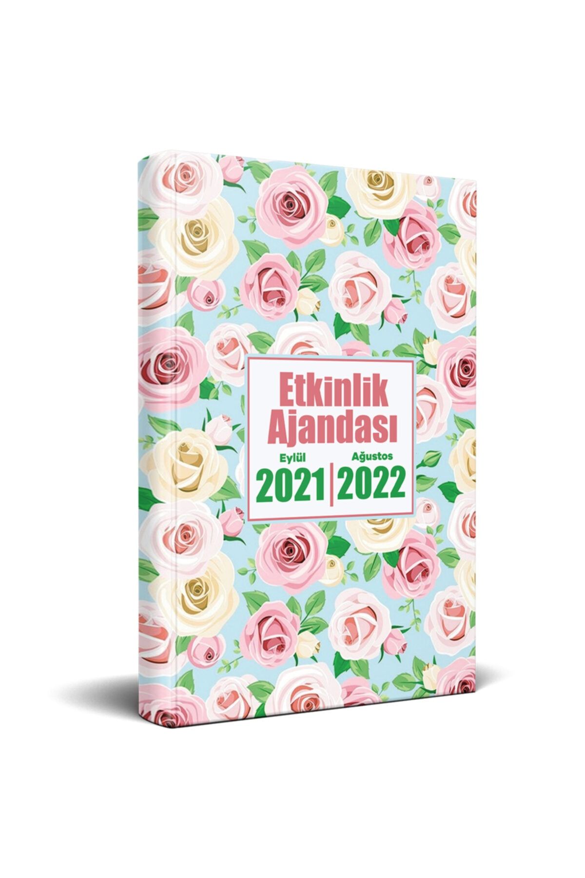 Halk Kitabevi 2021 Eylül-2022 Ağustos Etkinlik Ajandası - Beyaz Gül