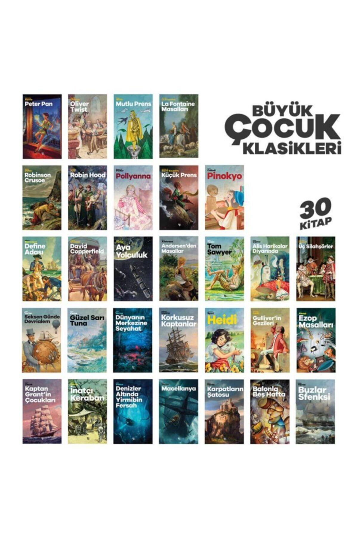 Halk Kitabevi Büyük Çocuk Klasikleri Seti - 30 Kitap