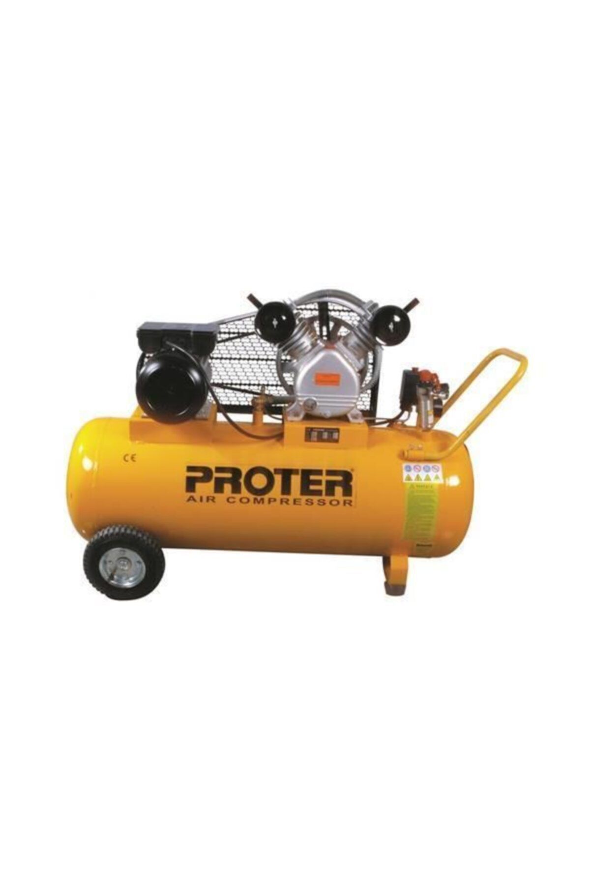 Proter 3 Hp 100 Lt Kompresör Çift Kafa