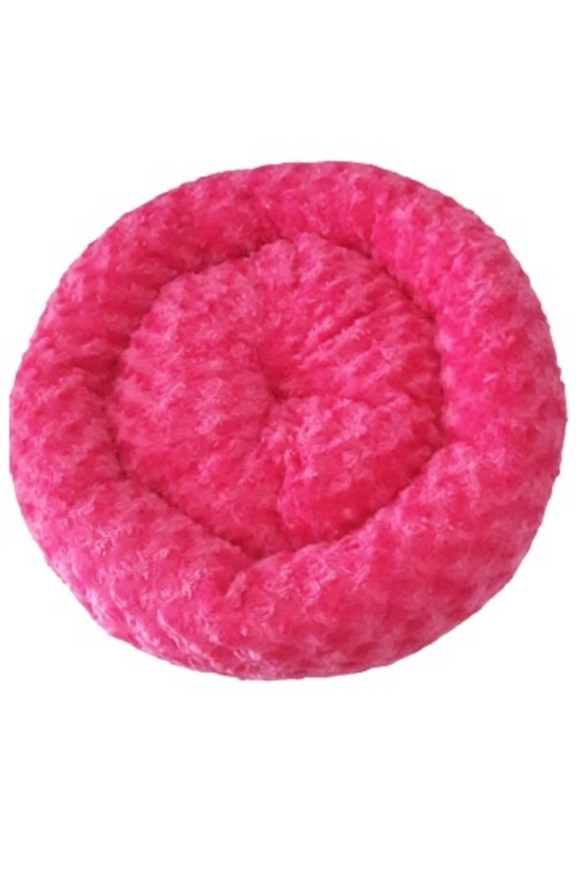 PETQUATRO Kedi Ve Küçük Irk Köpek Yumuşacık Simit Yatak Pembe
