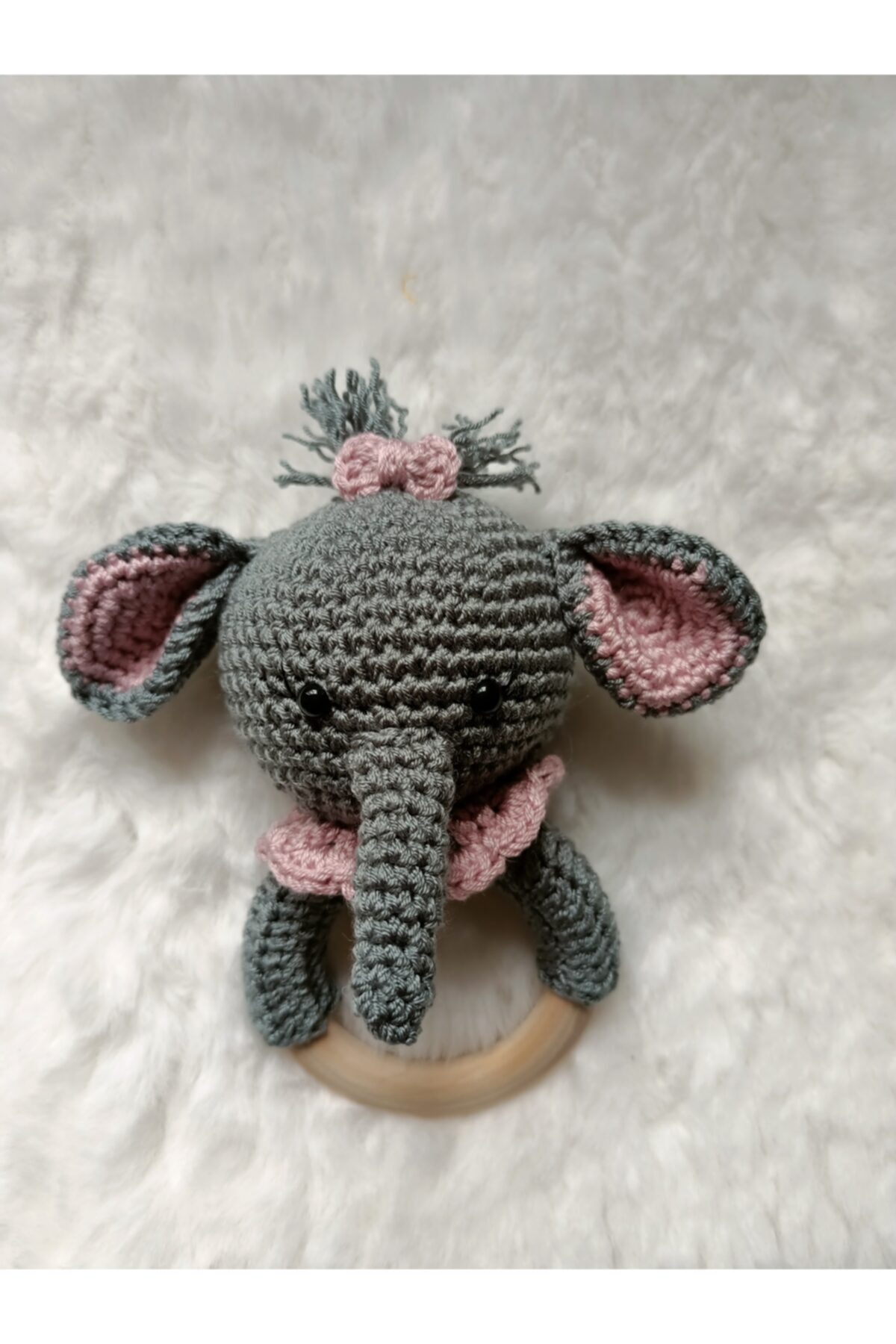 amigurumi Çıngırak Fil