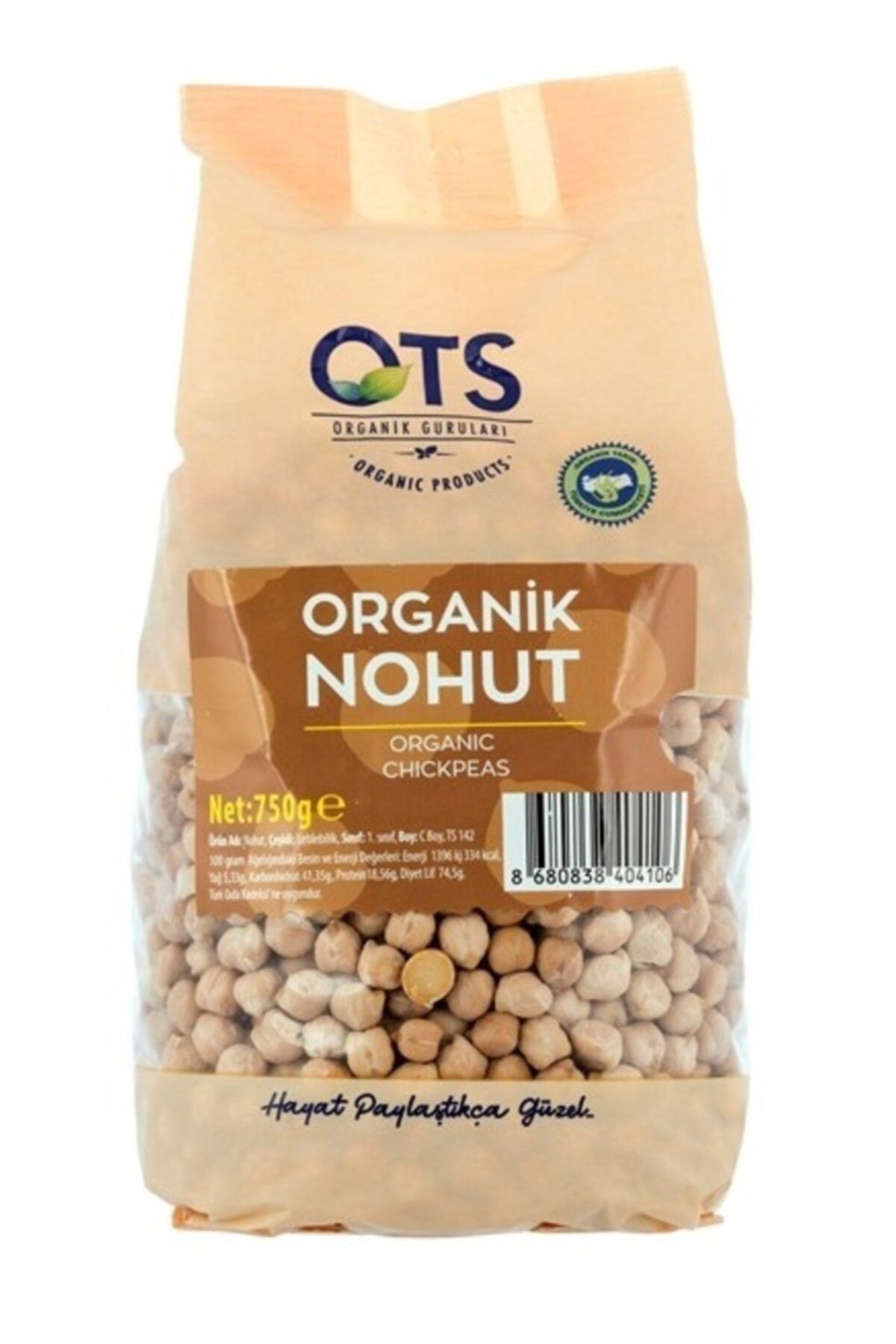 OTS Organik Nohut 750 G