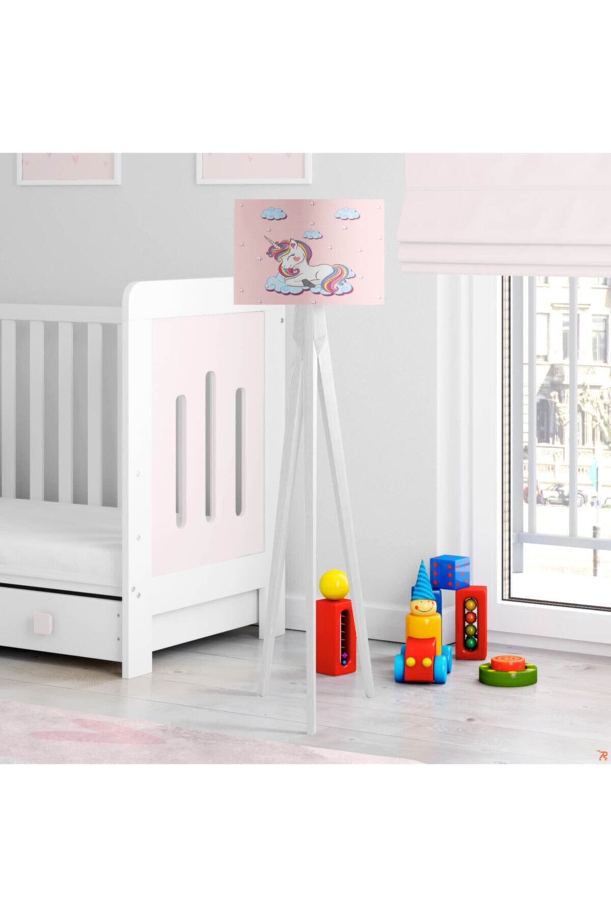 Çekirdek Home Buluttaki Unıcorn Çocuk Odası Lambader