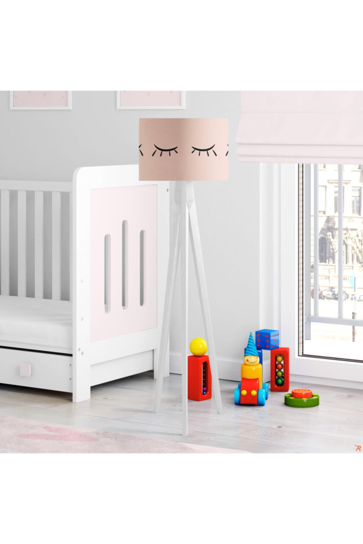 Çekirdek Home Kirpik Desenli Çocuk Odası Lambader