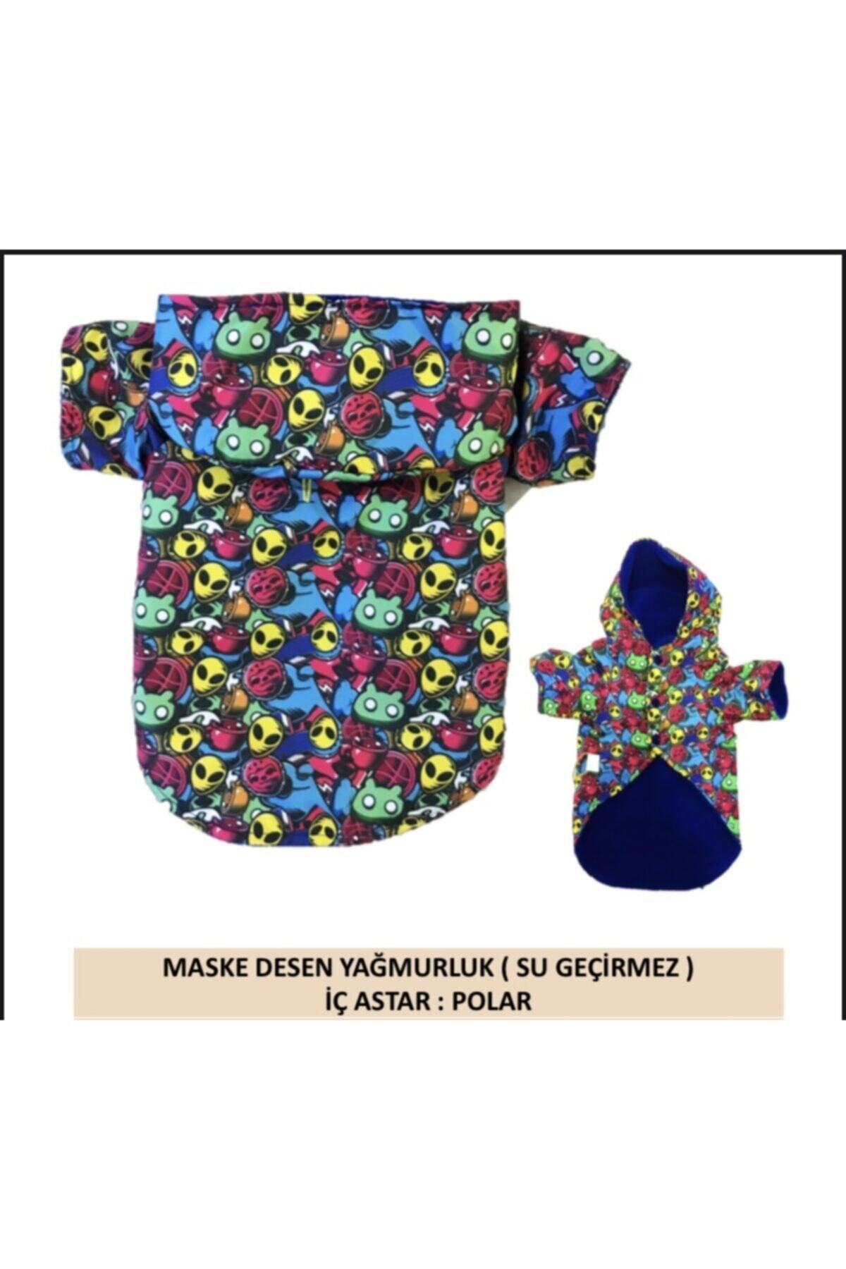ABS Maske Desenli Küçük Irk Mont