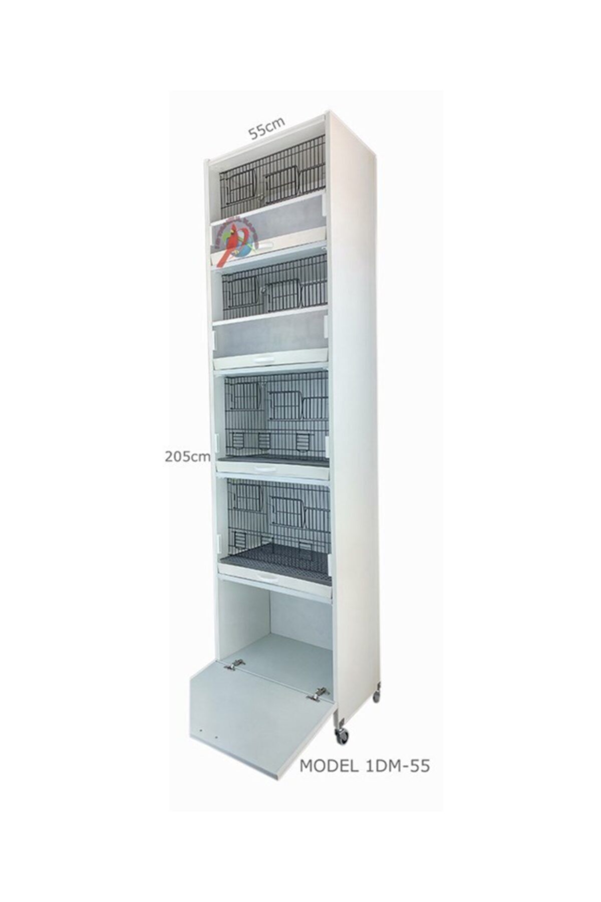 İstanbul Kafes - Model M01d Pvc Kafes - Kanarya Ve Saka Salma Kafesi