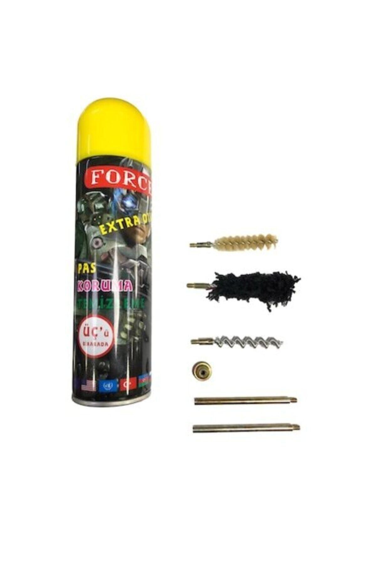 POWEREX Tabanca Temizleme Seti 3'ü Birarada Yağ Force Extra Oil