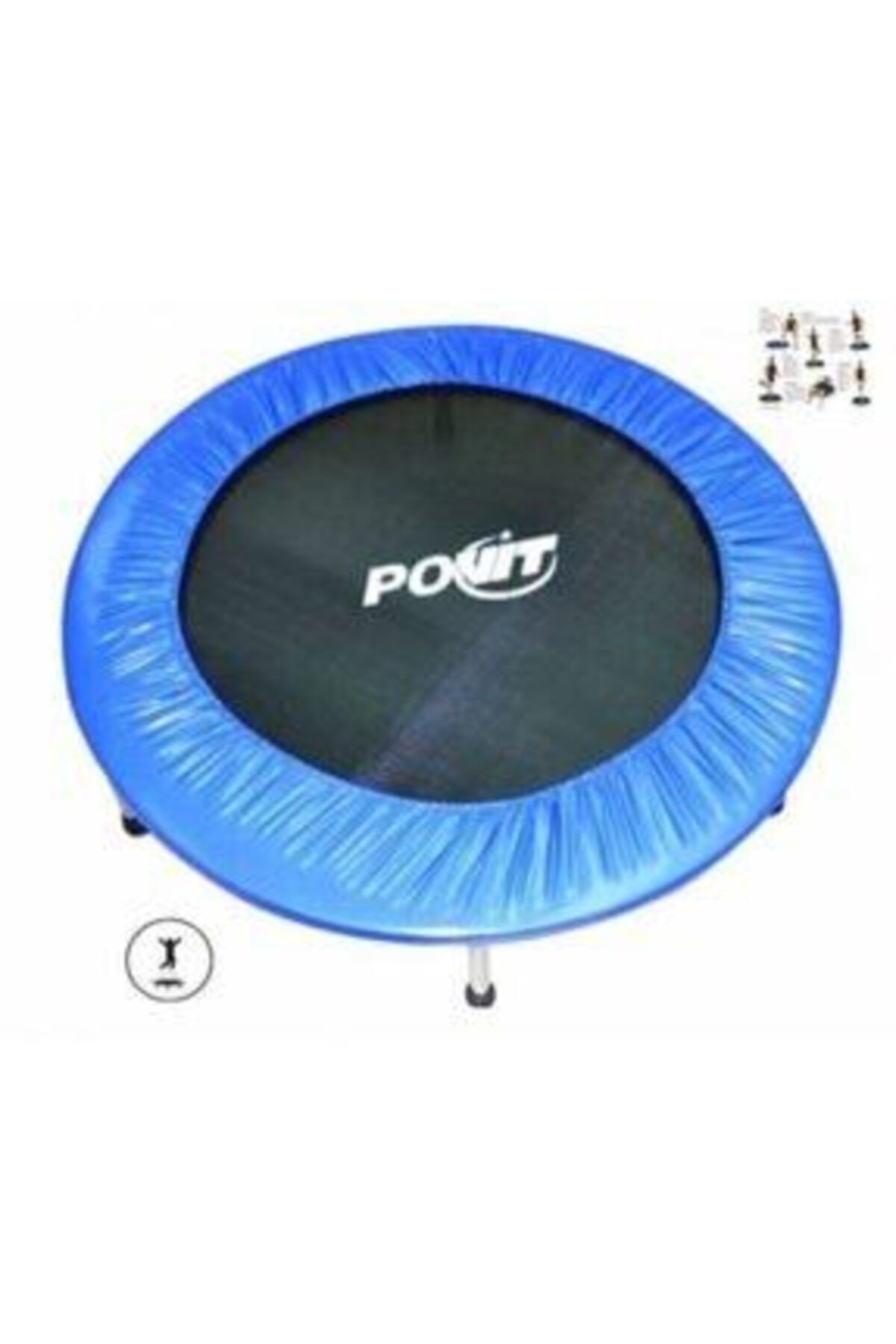 Povit 127 Cm Mavi Trambolin 50 Inç Trampolin Lks62