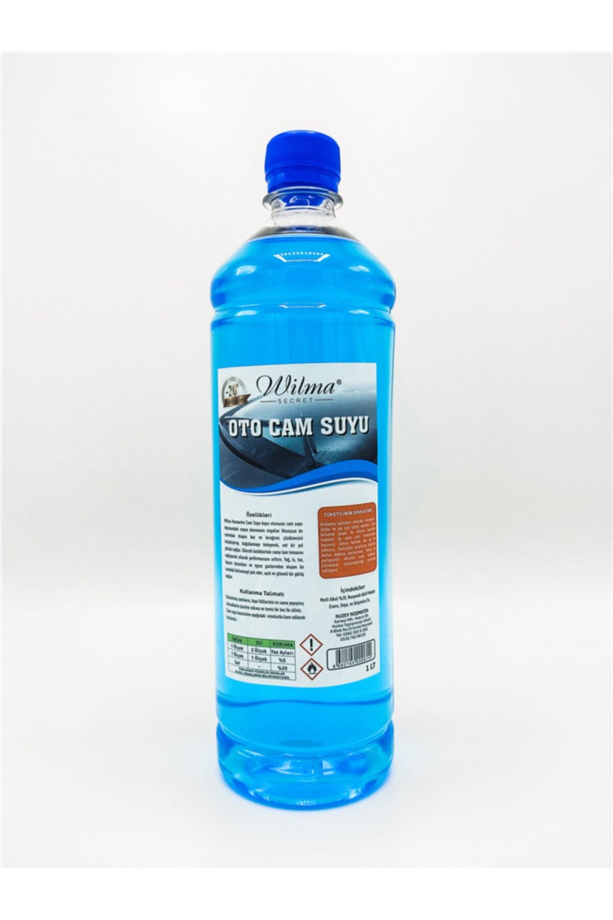 Wilma Secret Antifrizli Cam Suyu 1 Lt. \