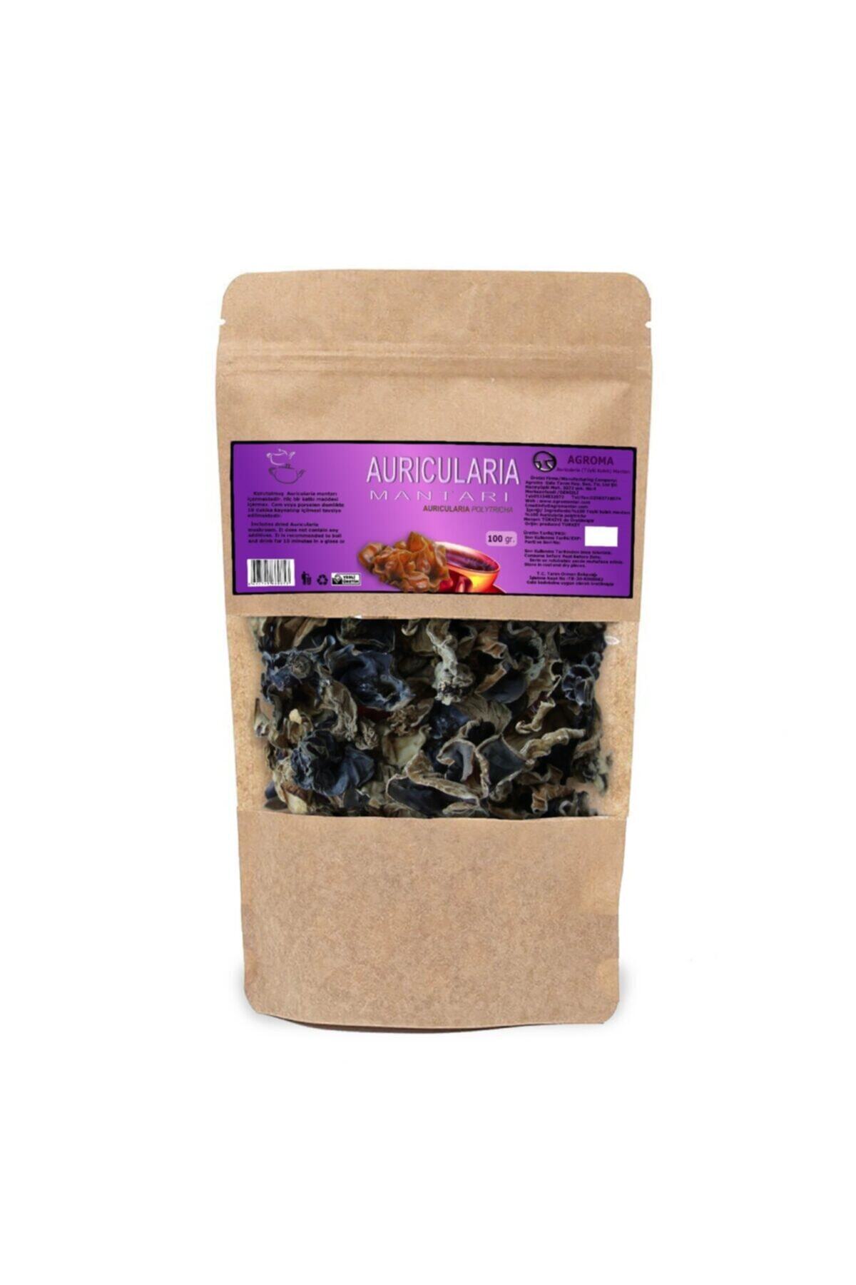 Agroma Auricularia Mantarı Kuru - Natural 100gr