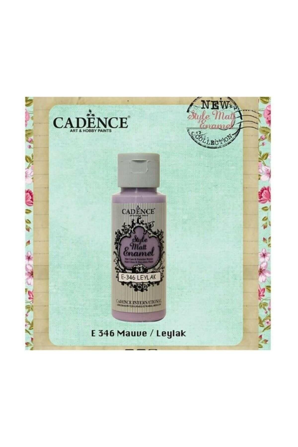 Cadence Style Matt Enamel Cam & Porselen Boyası 59 ml. E-346 Leylak