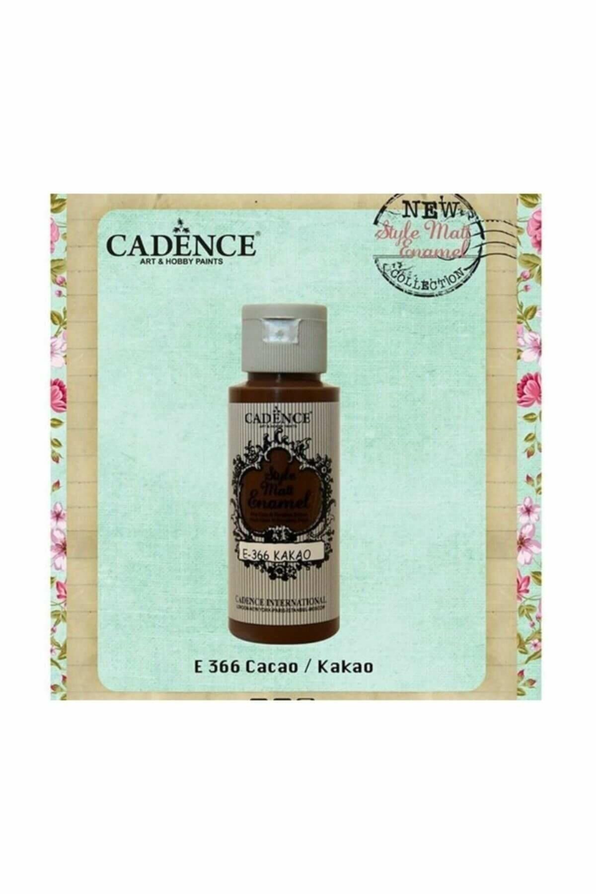 Cadence Style Matt Enamel Cam & Porselen Boyası 59 ml. E-366 Kakao