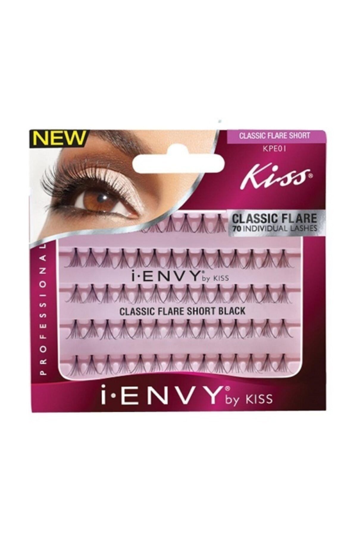 Kiss Beauty Kiss I Envy Kısa Tekli Kirpik