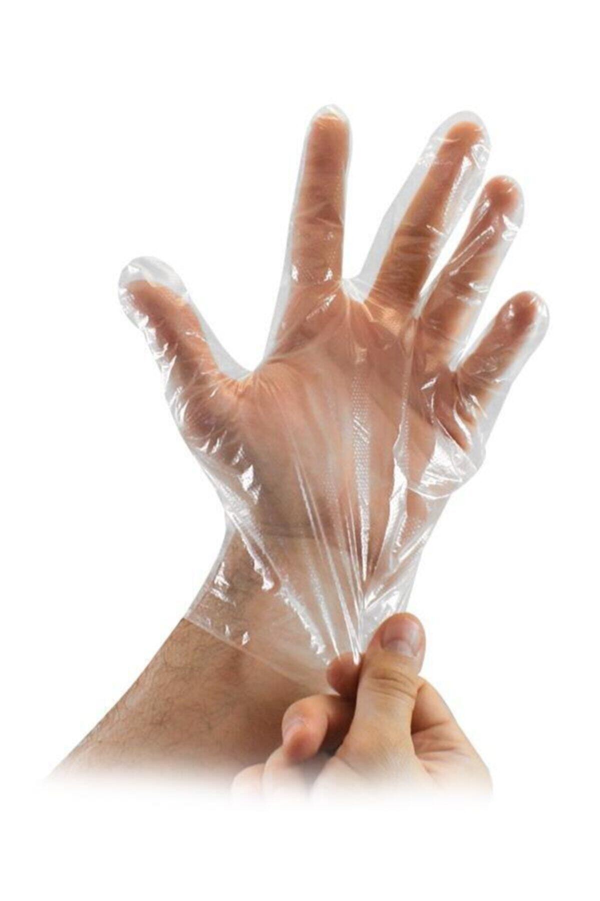 Protik Kullan-at Şeffaf Poşet Eldiven
