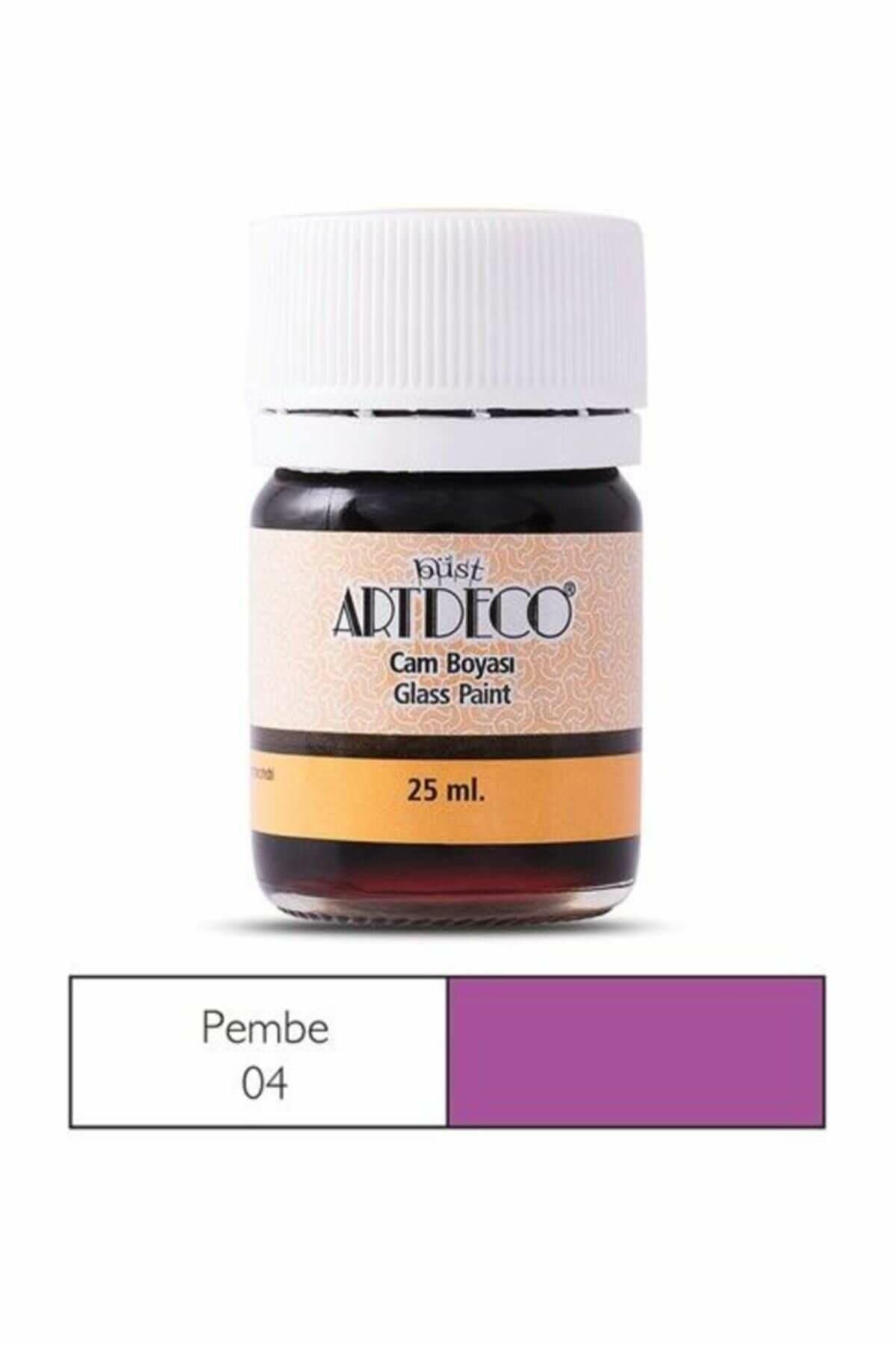 Artdeco Cam Vitray Boyası 25 ml. 04 PEMBE