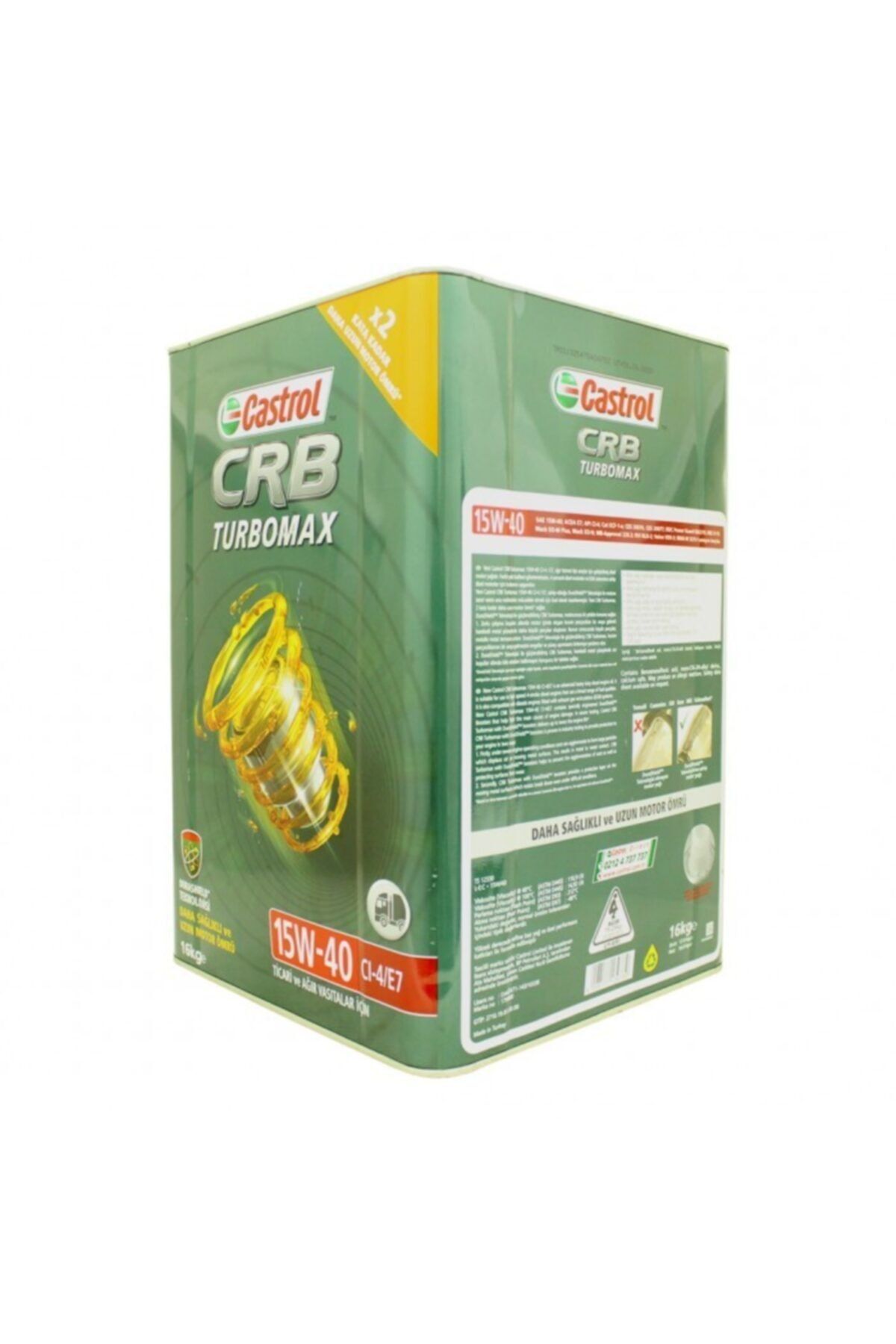 CASTROL Turbomax 15w/40 Cı-4/e7 Motor Yağı