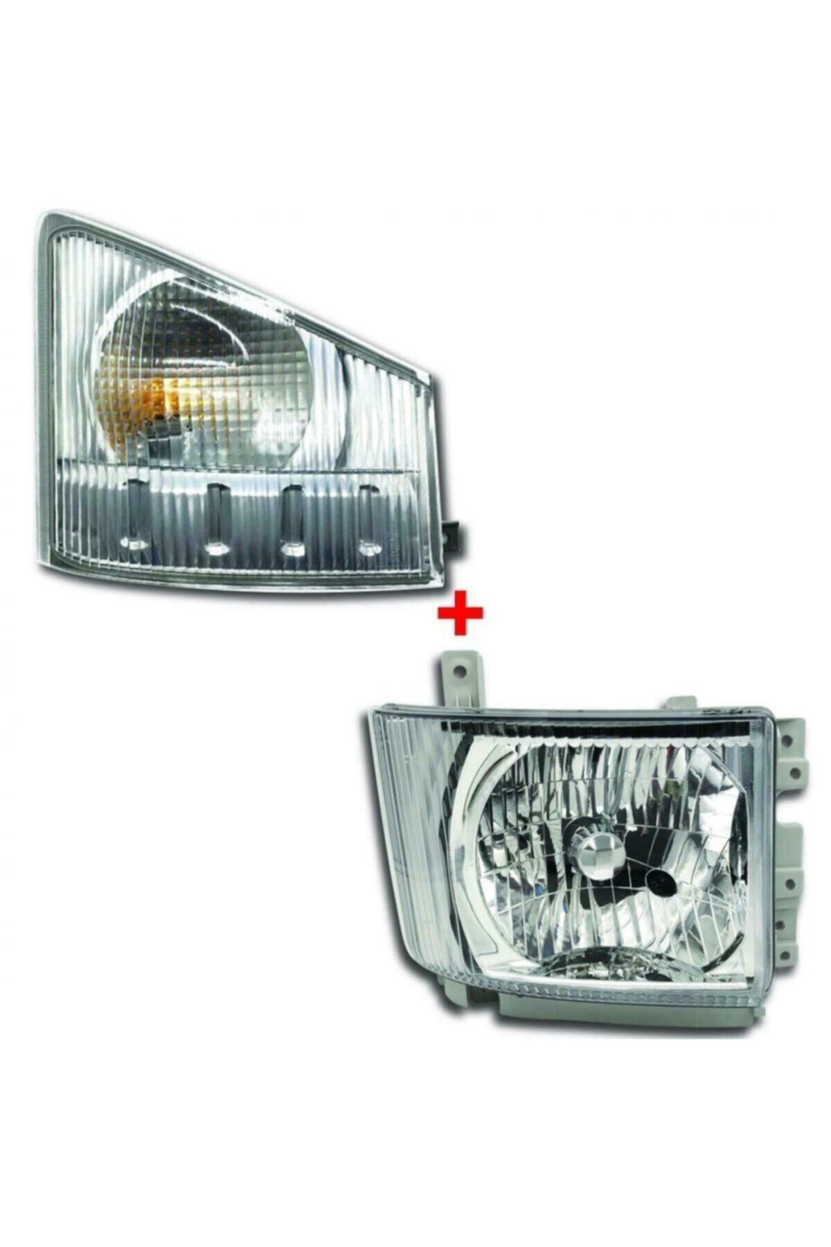 FESAN Isuzu Npr Sol Ön Far Motorsuz + Sinyal Lambası Takımı 2008--2016