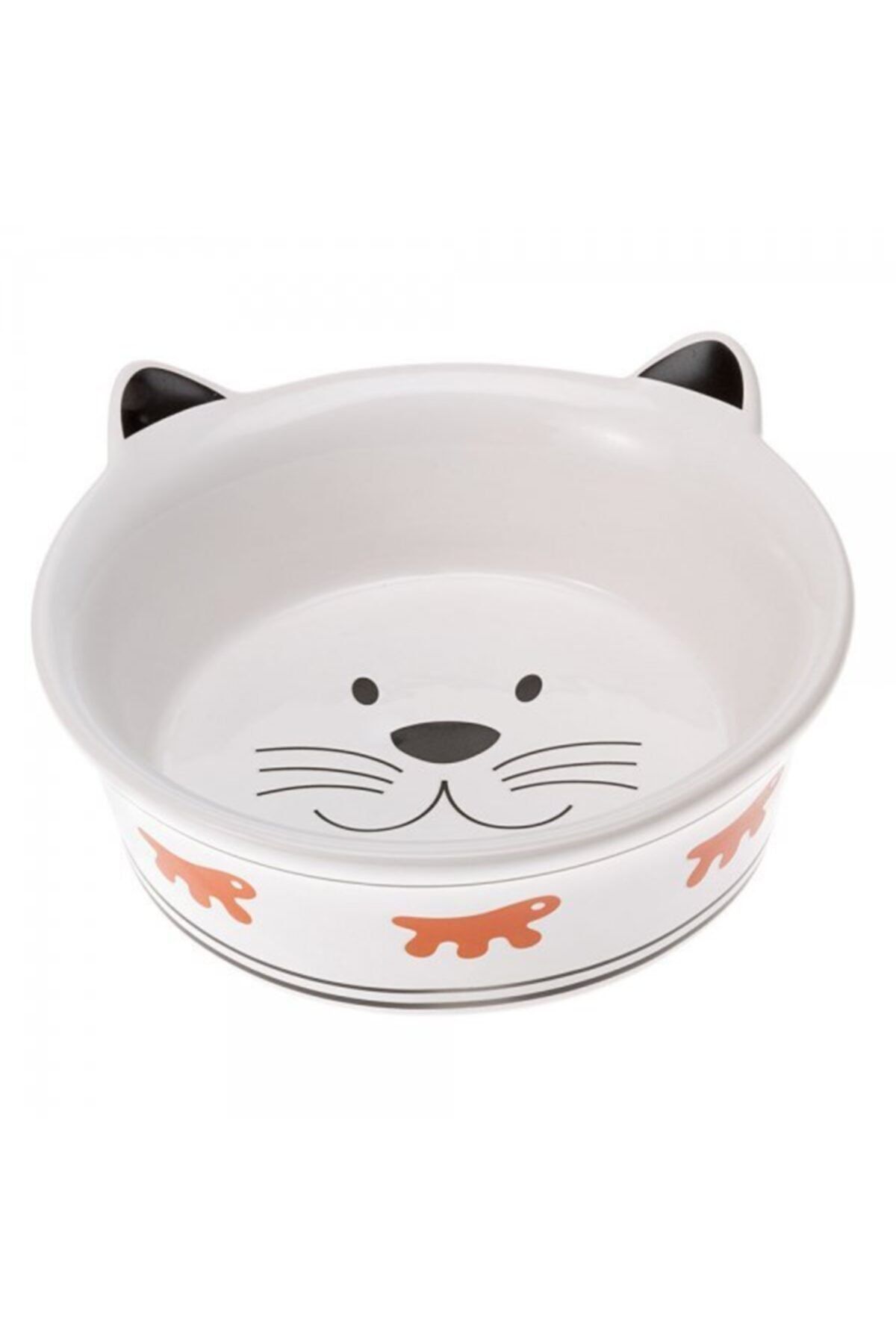 Ferplast Venere Kedi Desenli Seramik Mama Ve Su Kabı 500 Ml