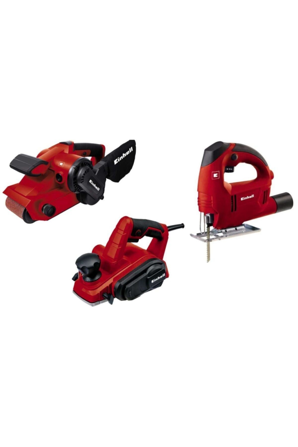 Einhell Tc-pl 750 Planya Tc-sb 8038 Tank Zımpara Tc-js 60 Dekupaj Ahşap Usta Seti