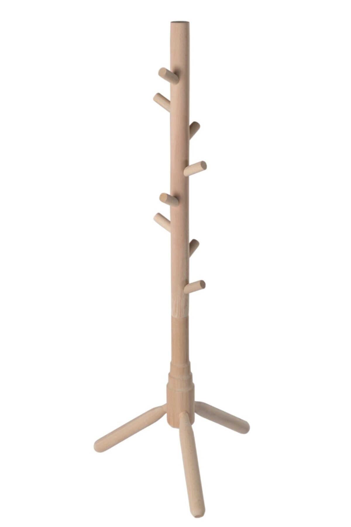 DESENGO Doğal Ahşap Çocuk Odası Askılığı