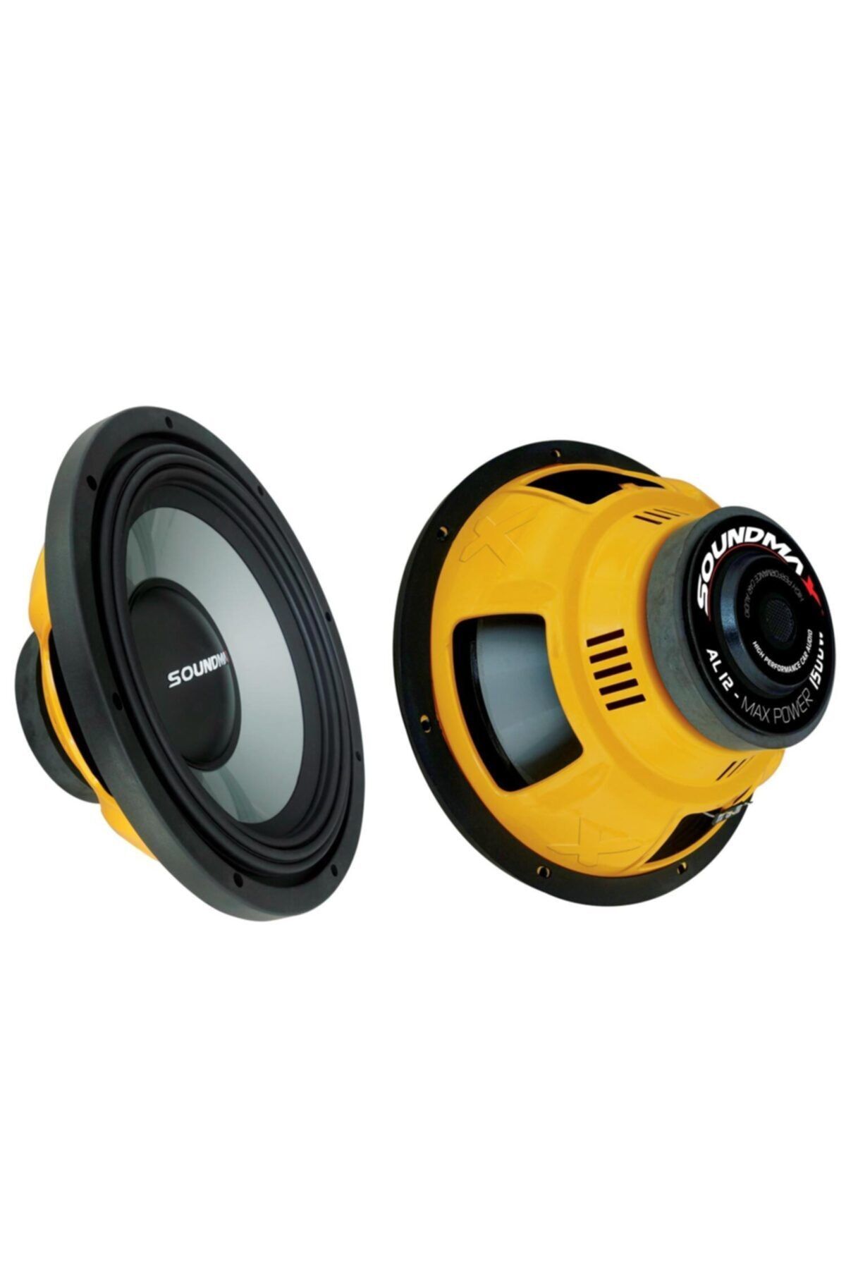 Soundmax Oto Bass Subwoofer 30cm 1500w Single 1 Adet Sx-al12