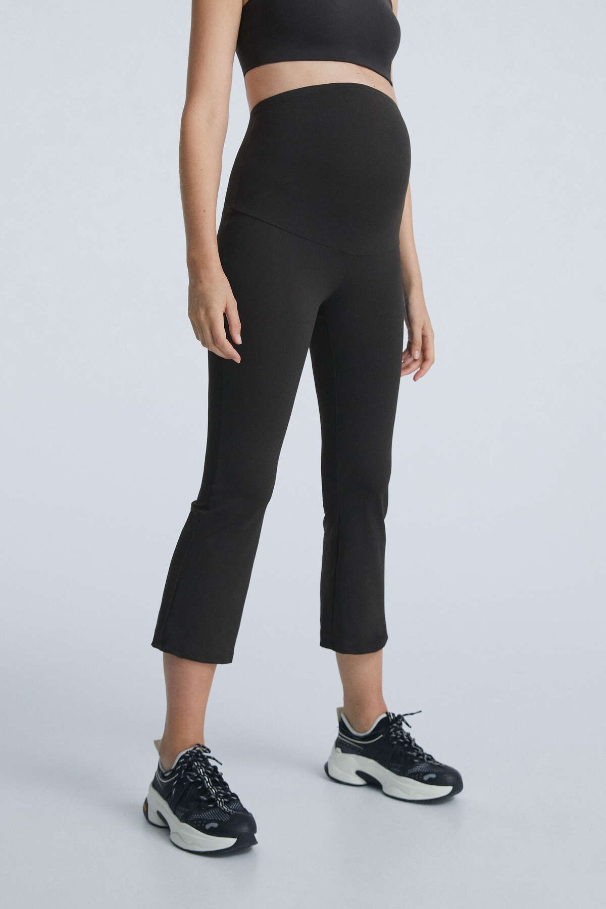 Oysho Crop Flare Maternity Pantolon