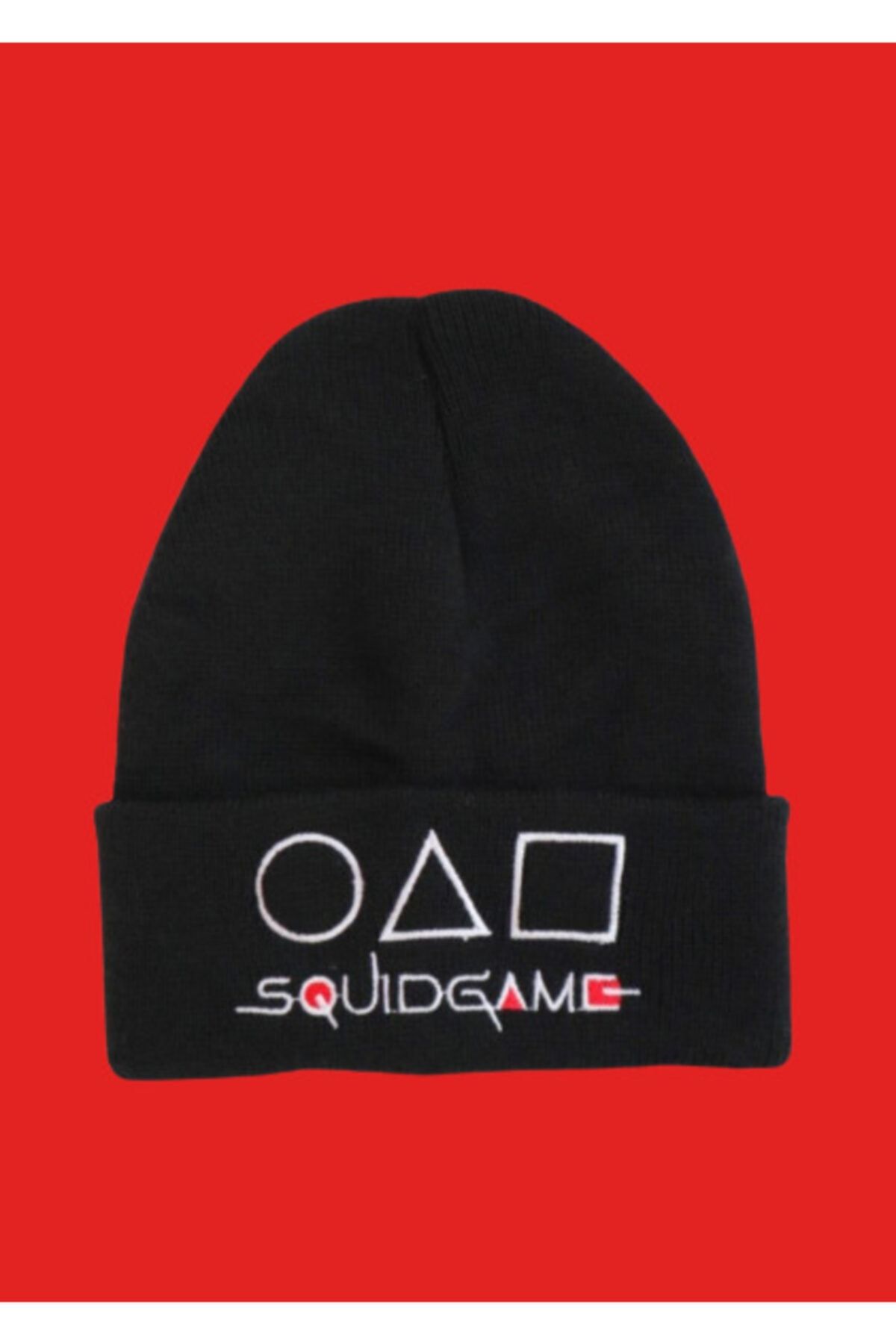 Orçun Özkarlıklı Unisex Siyah Squid Game Bere