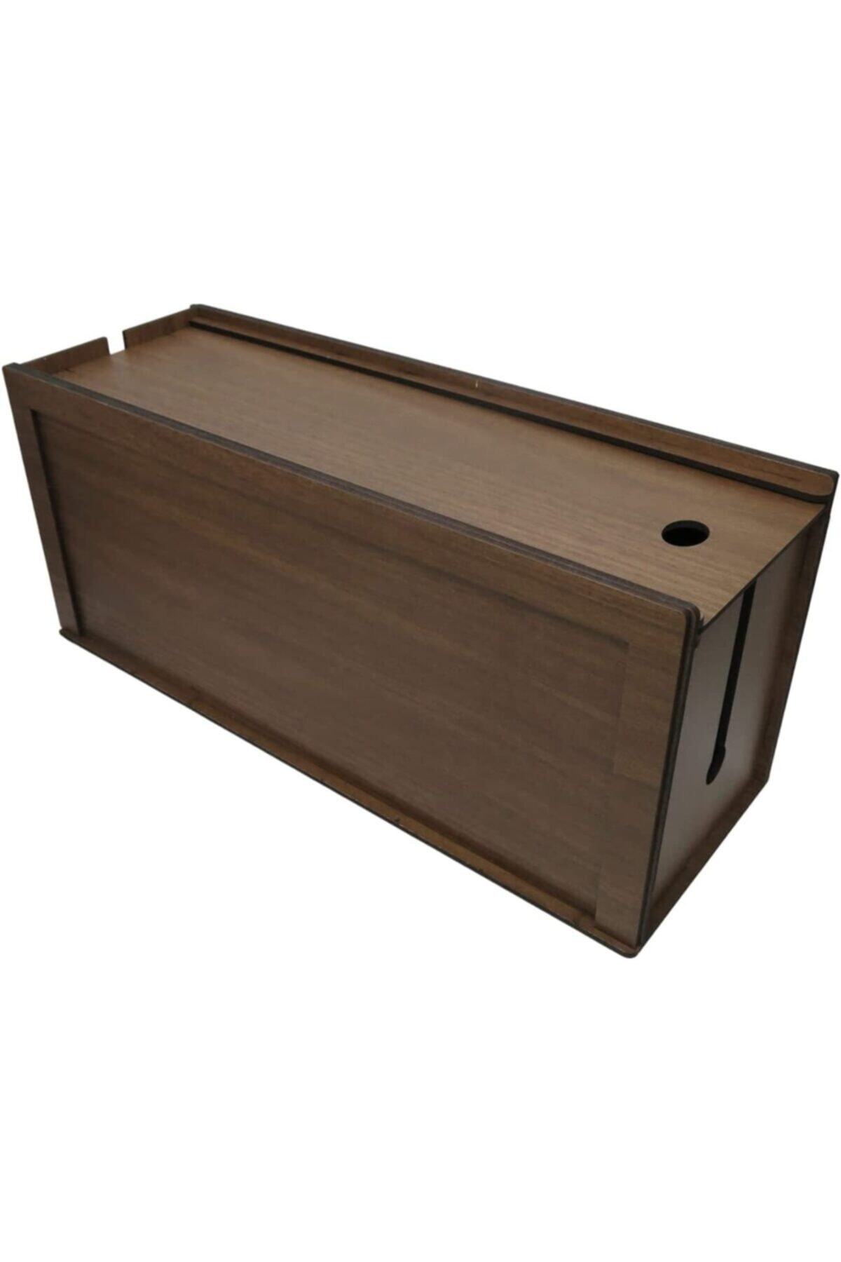 Lexals Kablo Kutusu 40x12x14 cm  Kablo Priz Düzenleyici Organizer